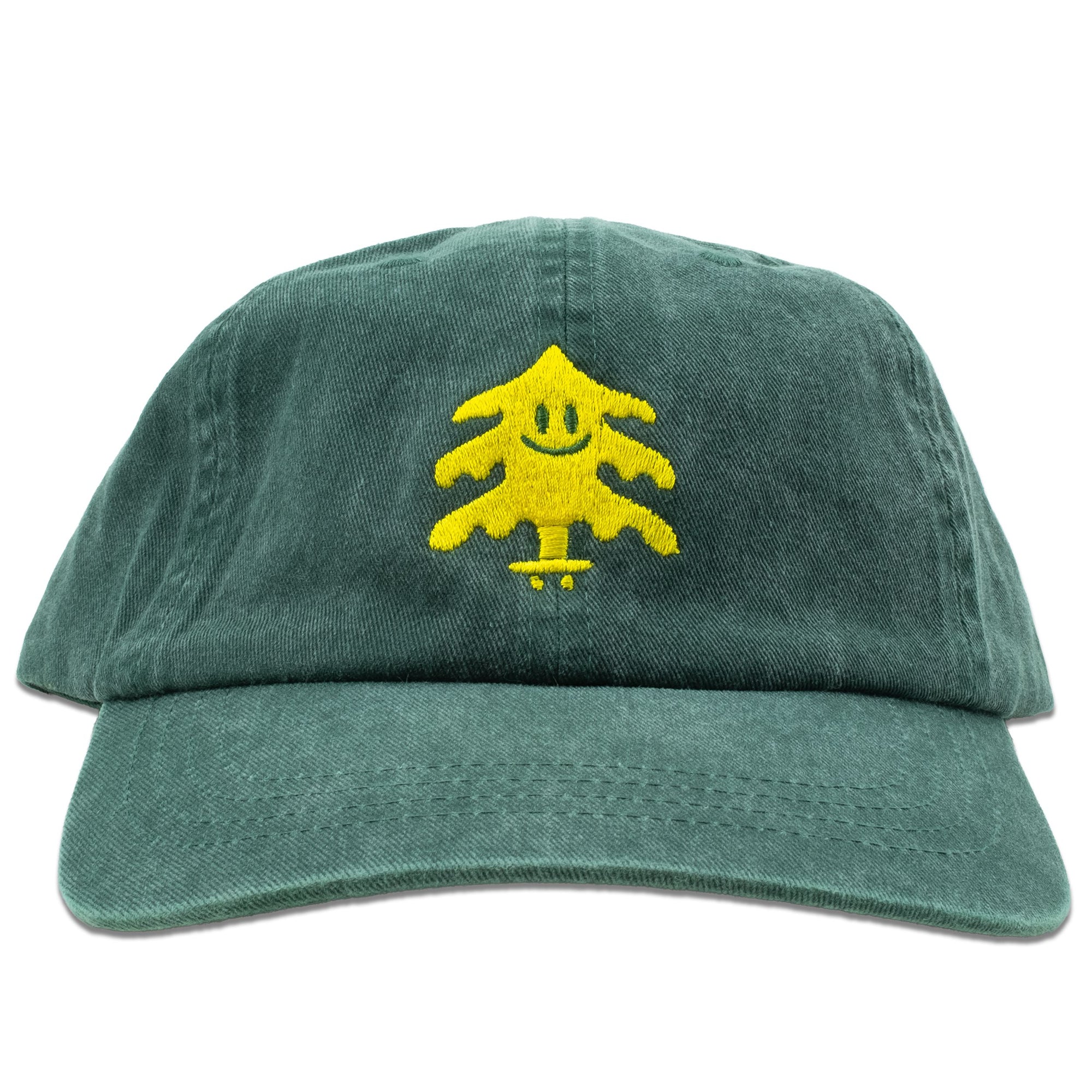 Coureur Goods Green Giant Dad Cap Washed Spruce hats Coureur Goods 
