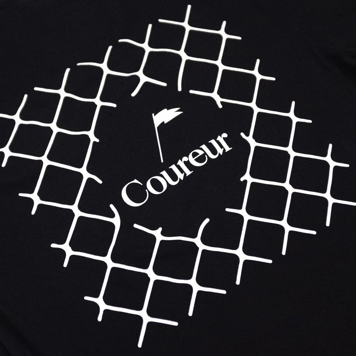 Coureur Goods Linked Tee Black tees Coureur Goods 