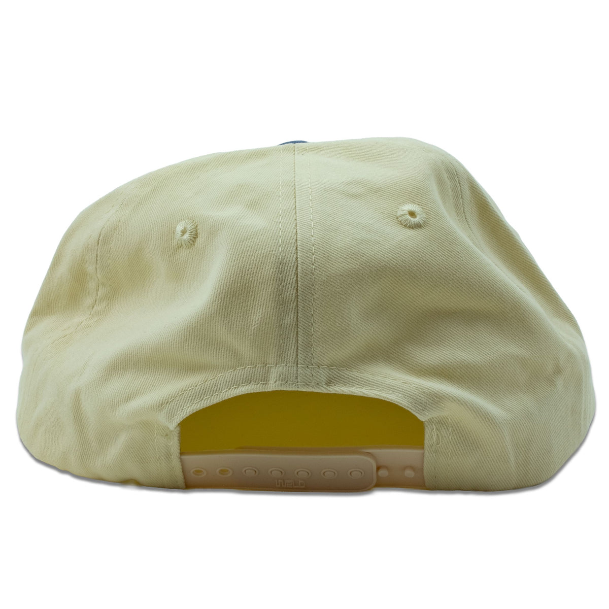 Coureur Goods Pennant 6 Panel Cap White/Slate hats Coureur Goods 