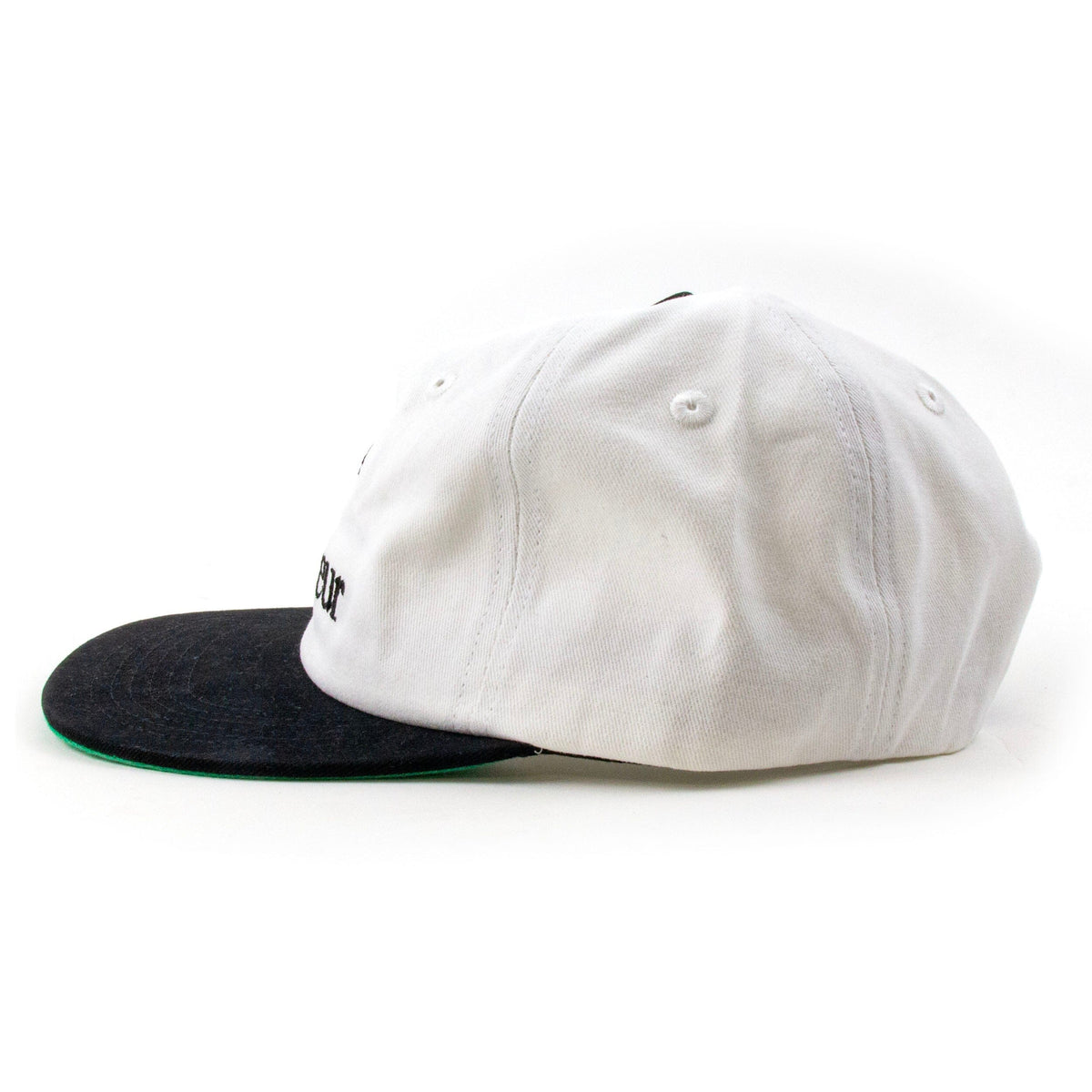 Coureur Goods Pennant Two Tone Hat Ivory/Black hats Coureur Goods 