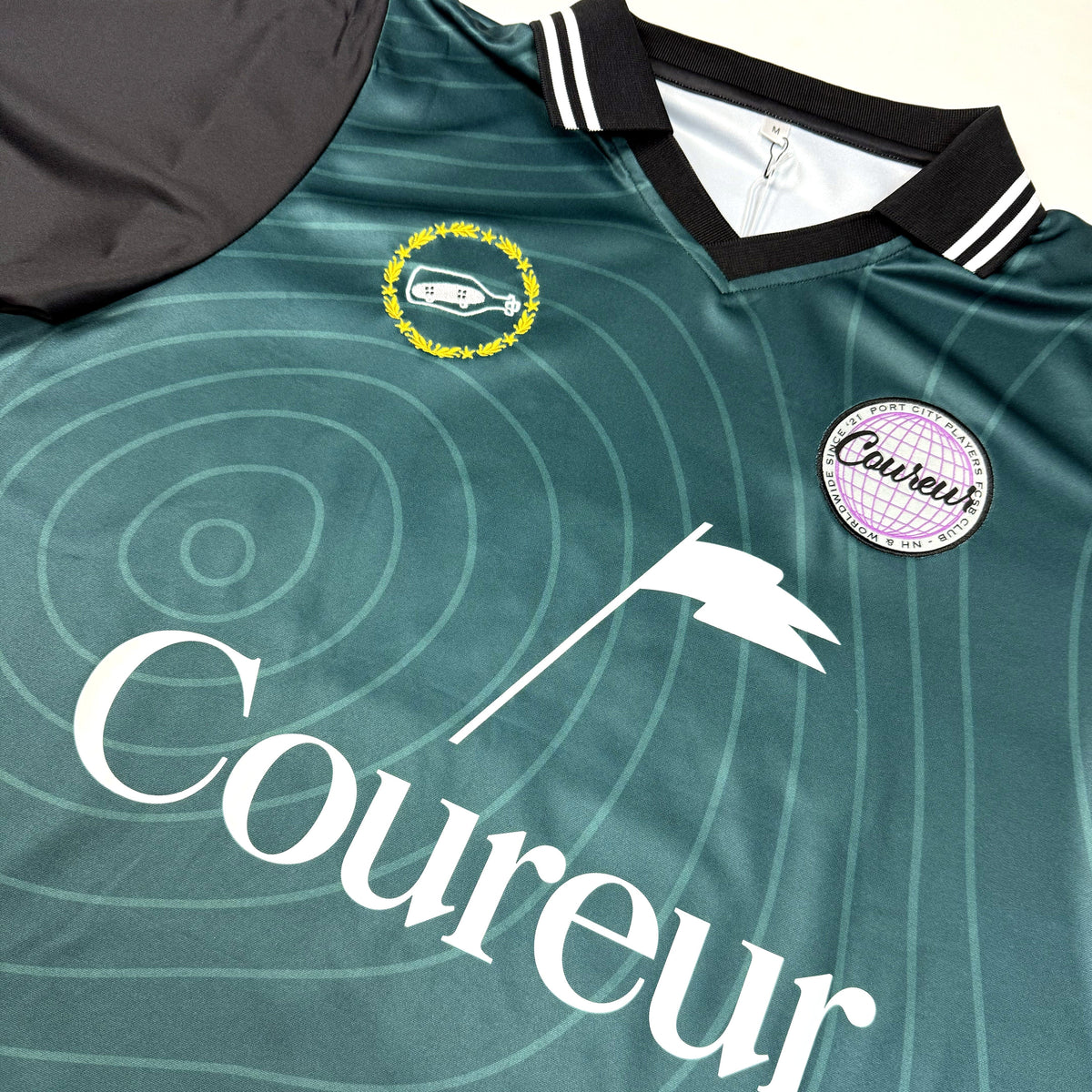 Coureur Goods Port City FC Jersey Emerald/Black shirts Coureur Goods 