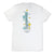 Coureur Goods Skateshop Day 2024 Gonz Deck Wall Tee White tees Coureur Goods 