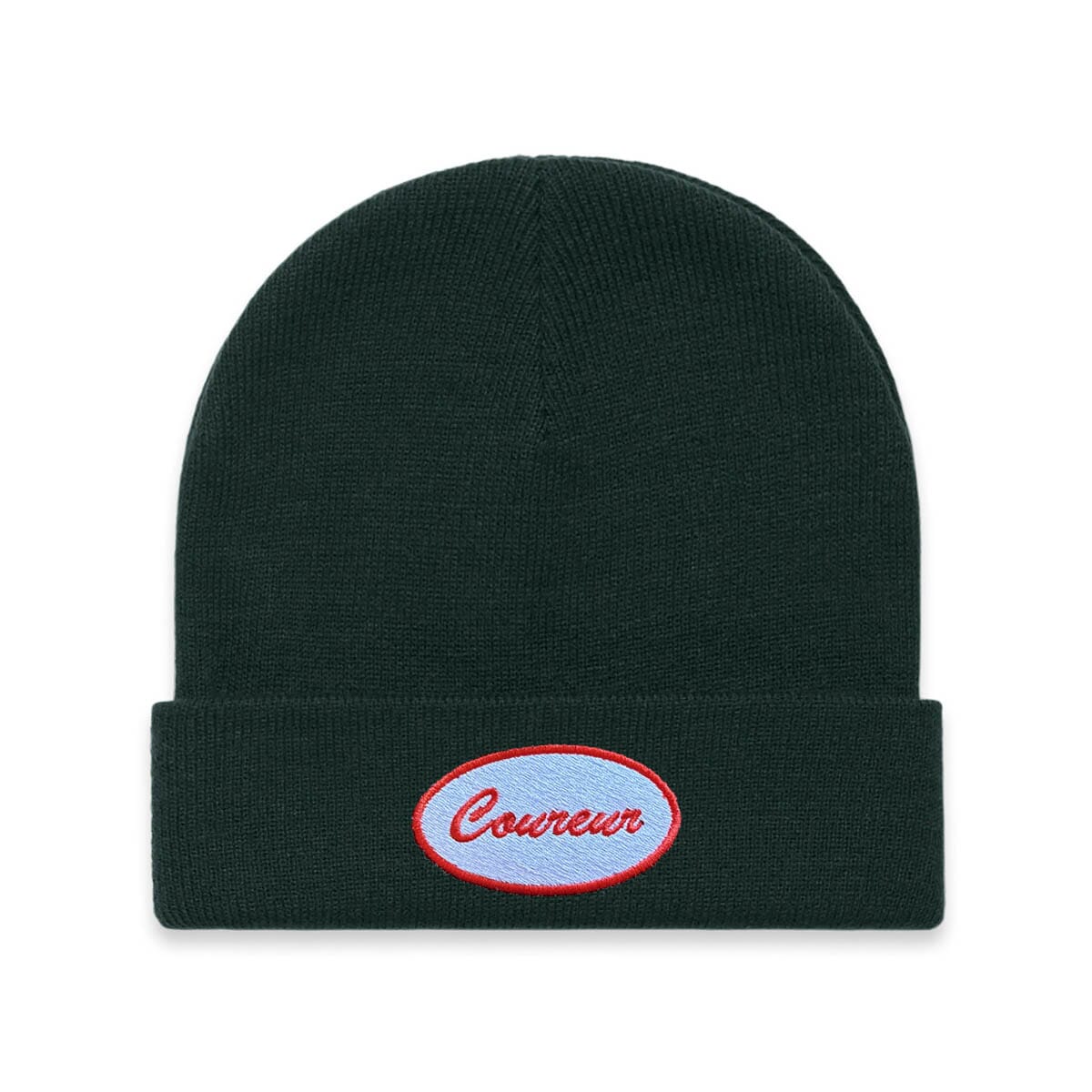 Coureur Goods Technician Beanie Forest Green beanies Coureur Goods 