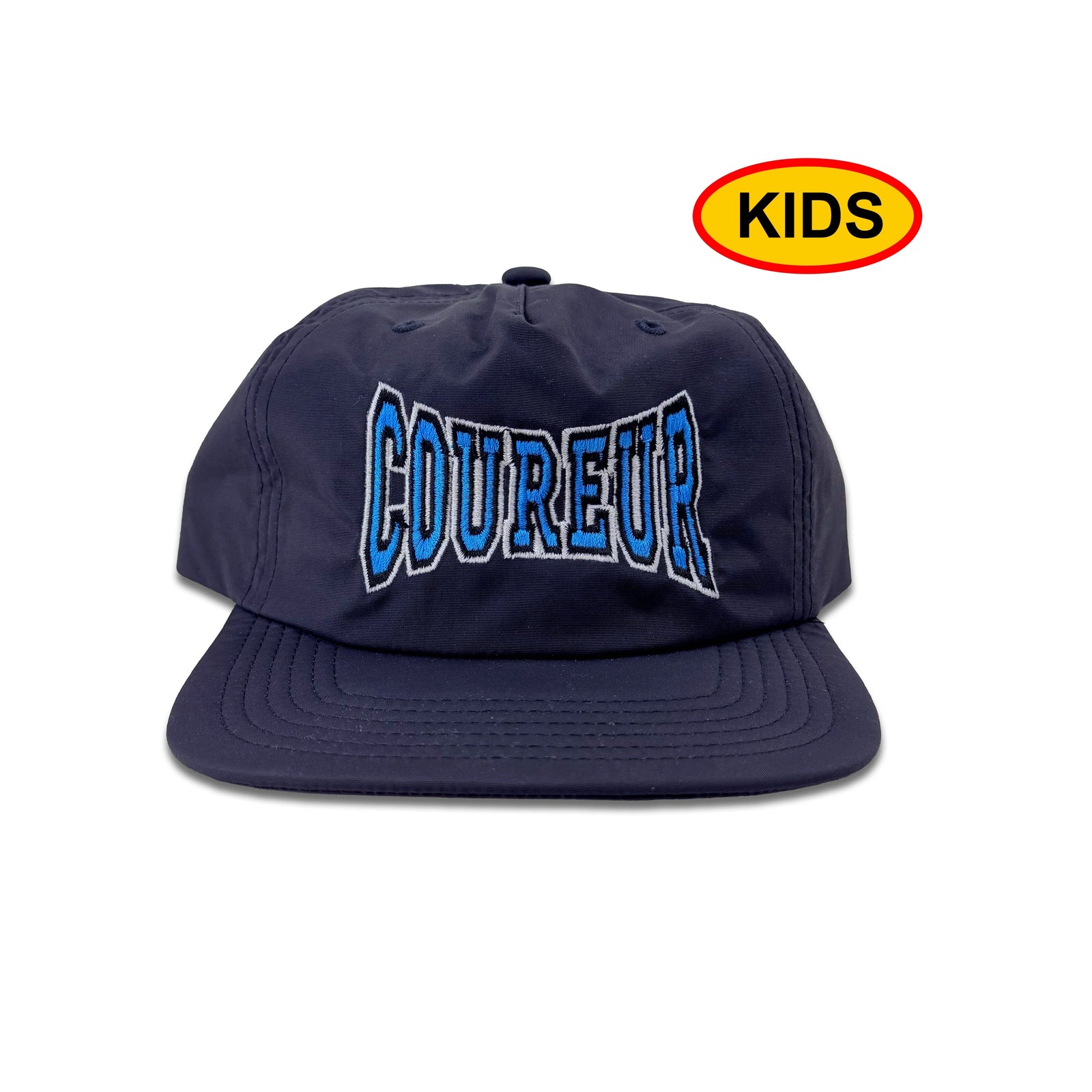 Coureur Goods University Kids Surf Cap Navy hats Coureur Goods 