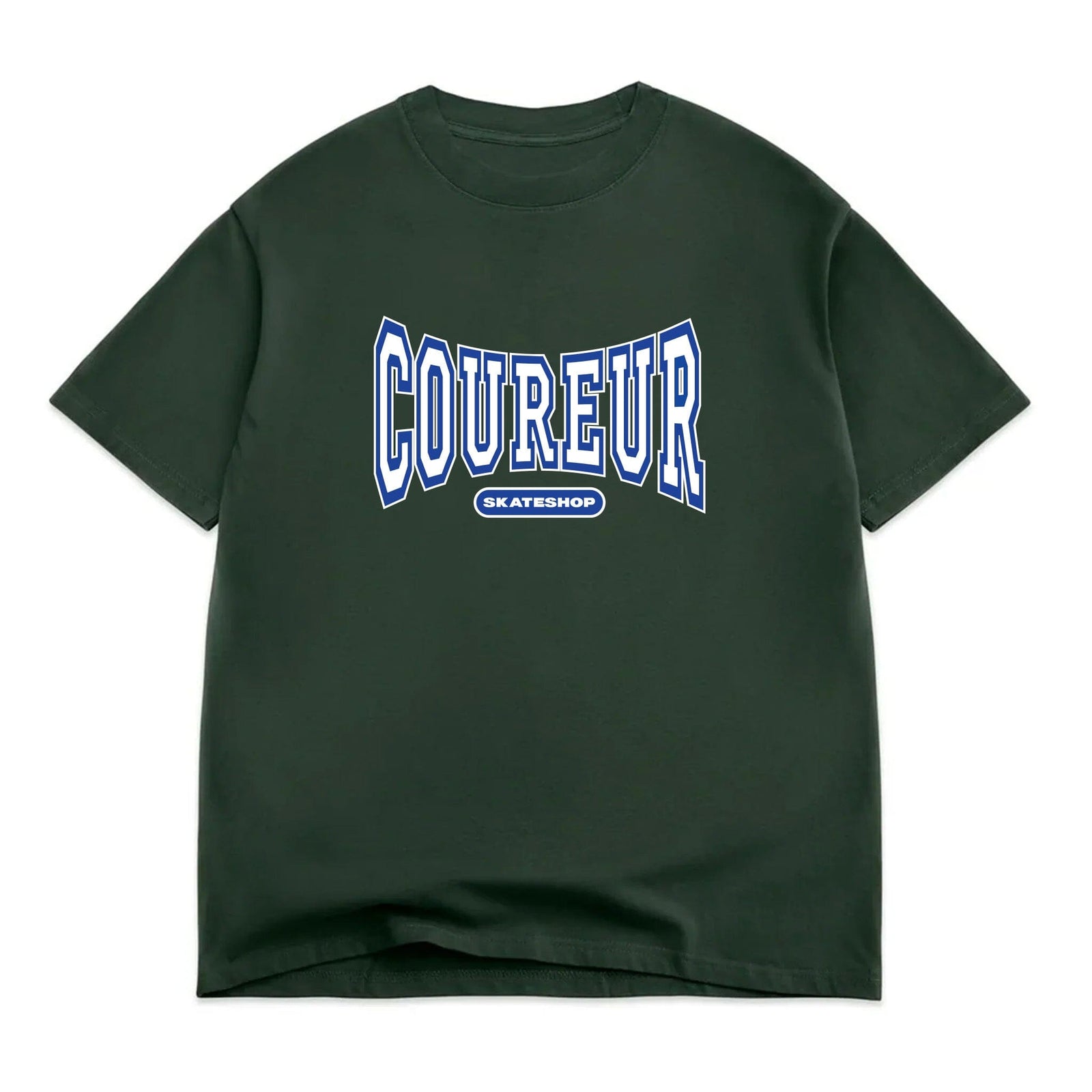 Coureur Goods University Tee Forest Green Tees Coureur Goods 