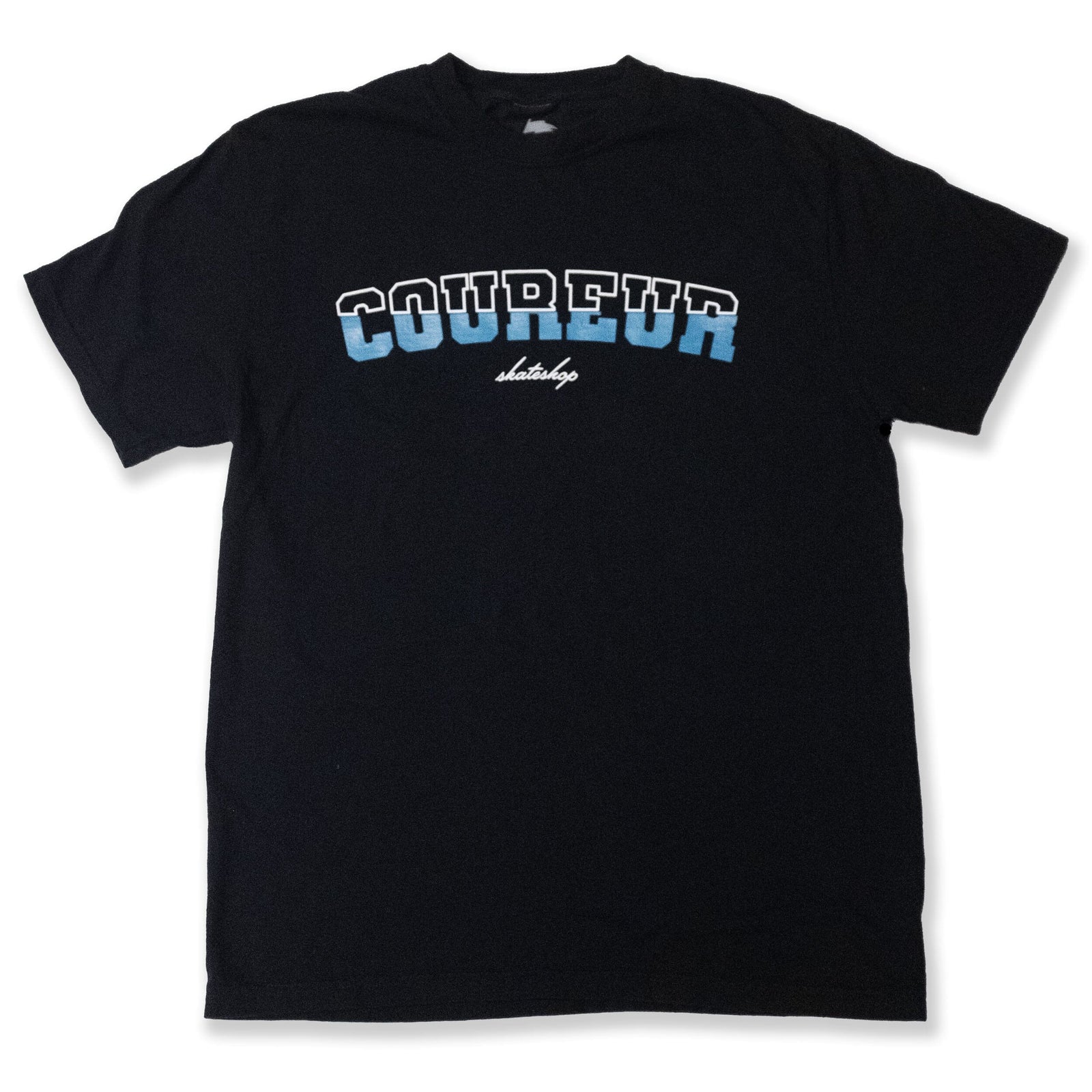 Coureur Goods Varsity Split Tee Black tees Coureur Goods 