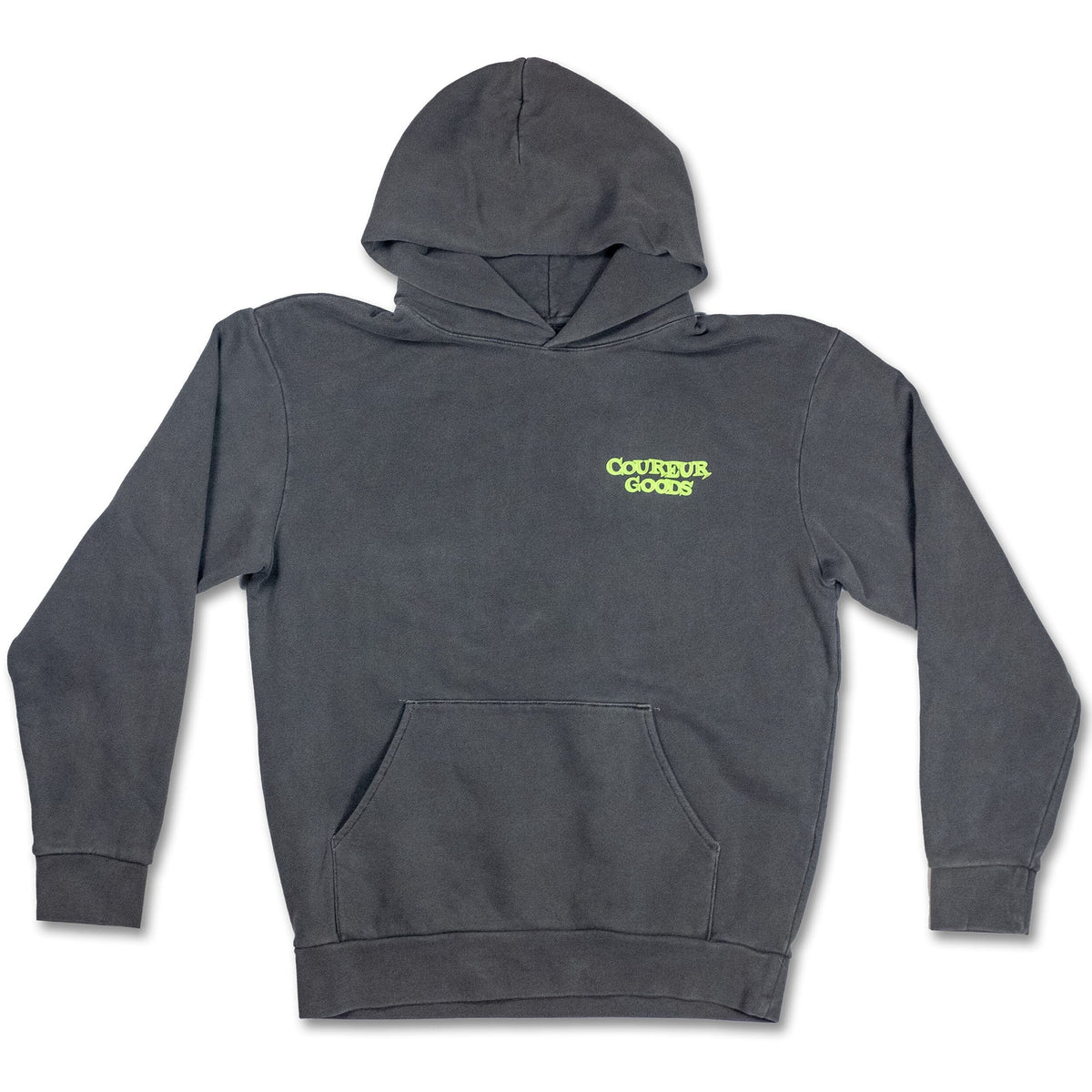 Coureur Goods Windows Open Hoodie Pigment Black hoodies Coureur Goods 
