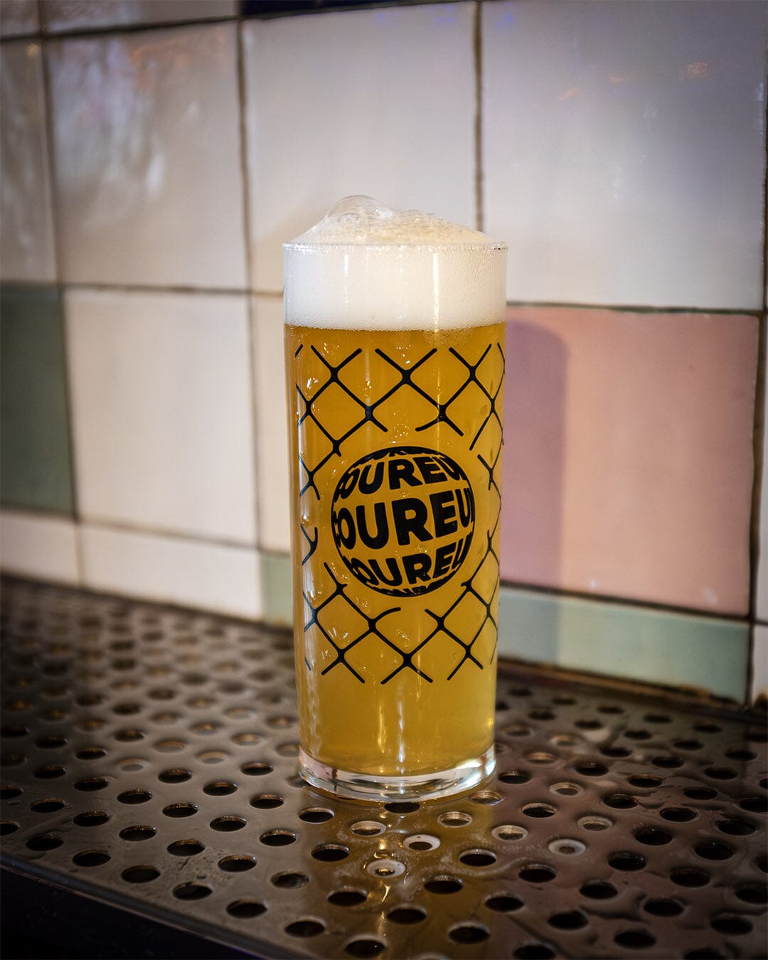 Coureur Goods x Vans 4 Year Glass 12oz + Coaster accessories Coureur Goods 