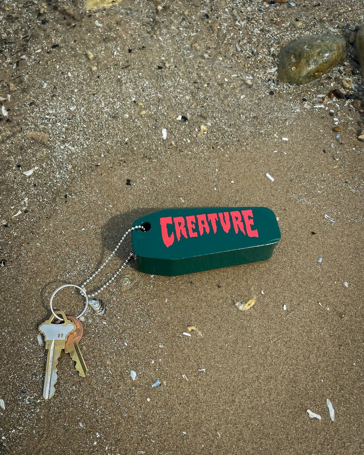 Creature Lost at Sea Floatie Keychain Dark Green accessories Creature 
