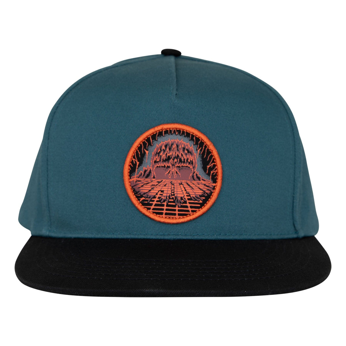Creature Lost at Sea Snapback Hat Dark Green/Black Hats Creature 