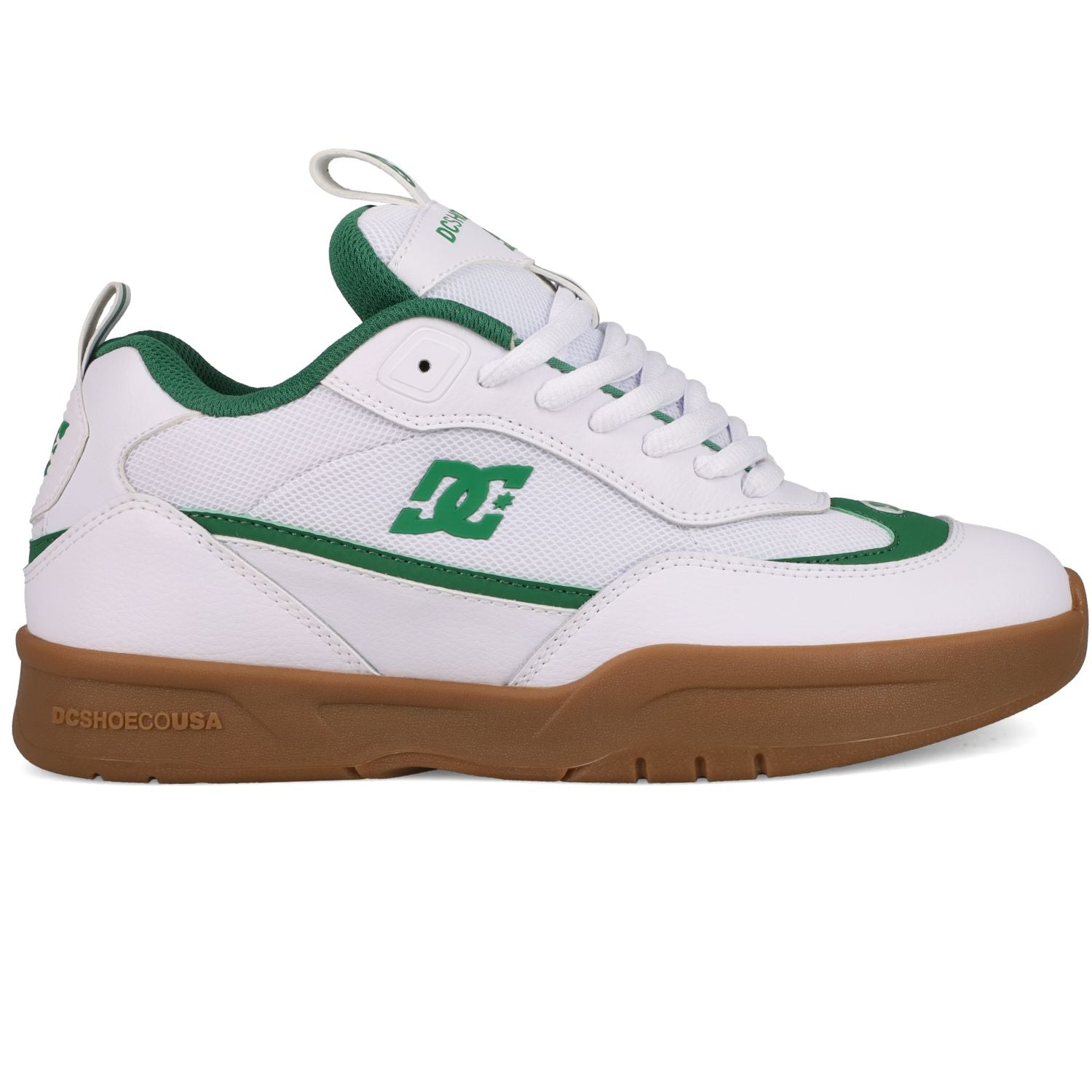 DC JS 2 White/Green/Gum footwear DC Shoe Co 