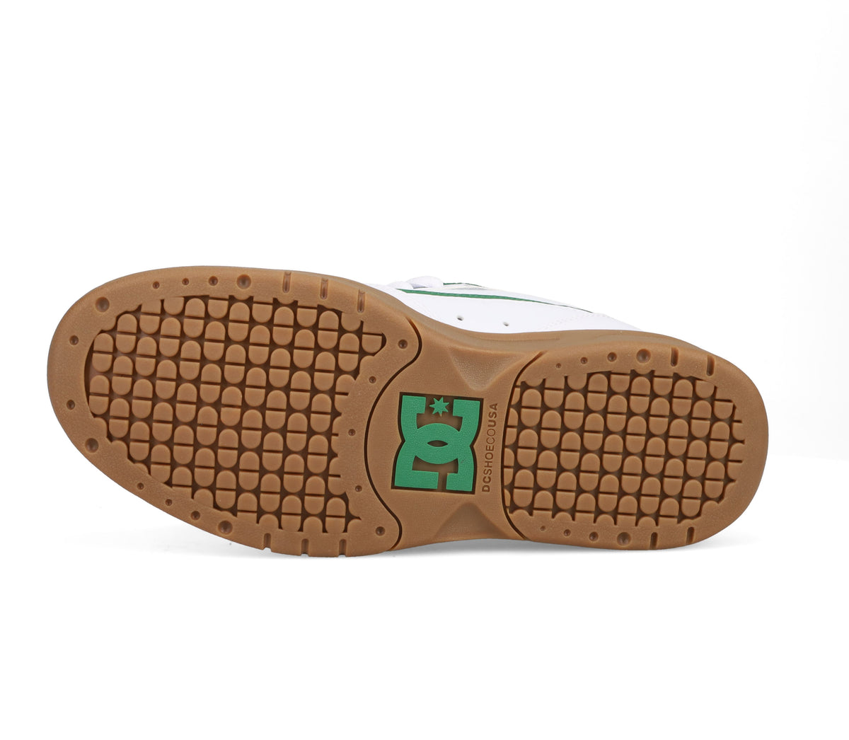 DC JS 2 White/Green/Gum footwear DC Shoe Co 