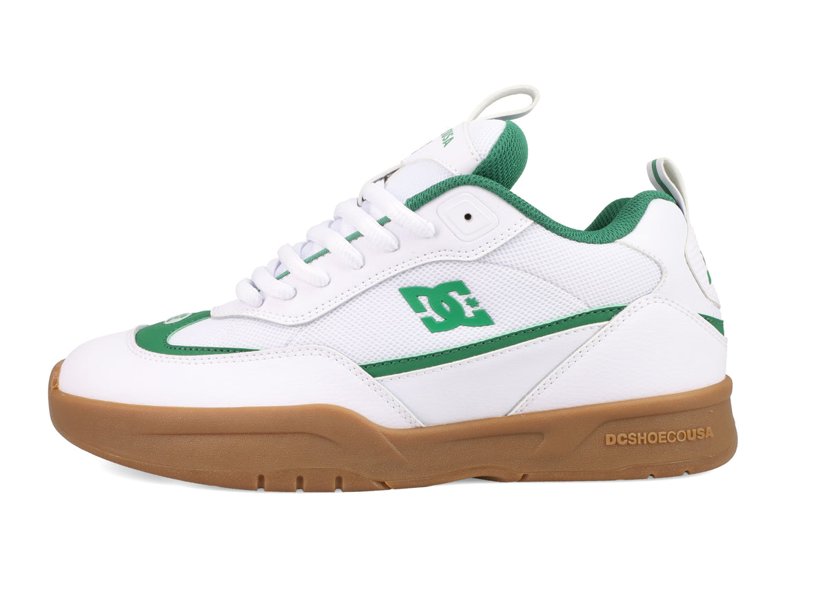 DC JS 2 White/Green/Gum footwear DC Shoe Co 