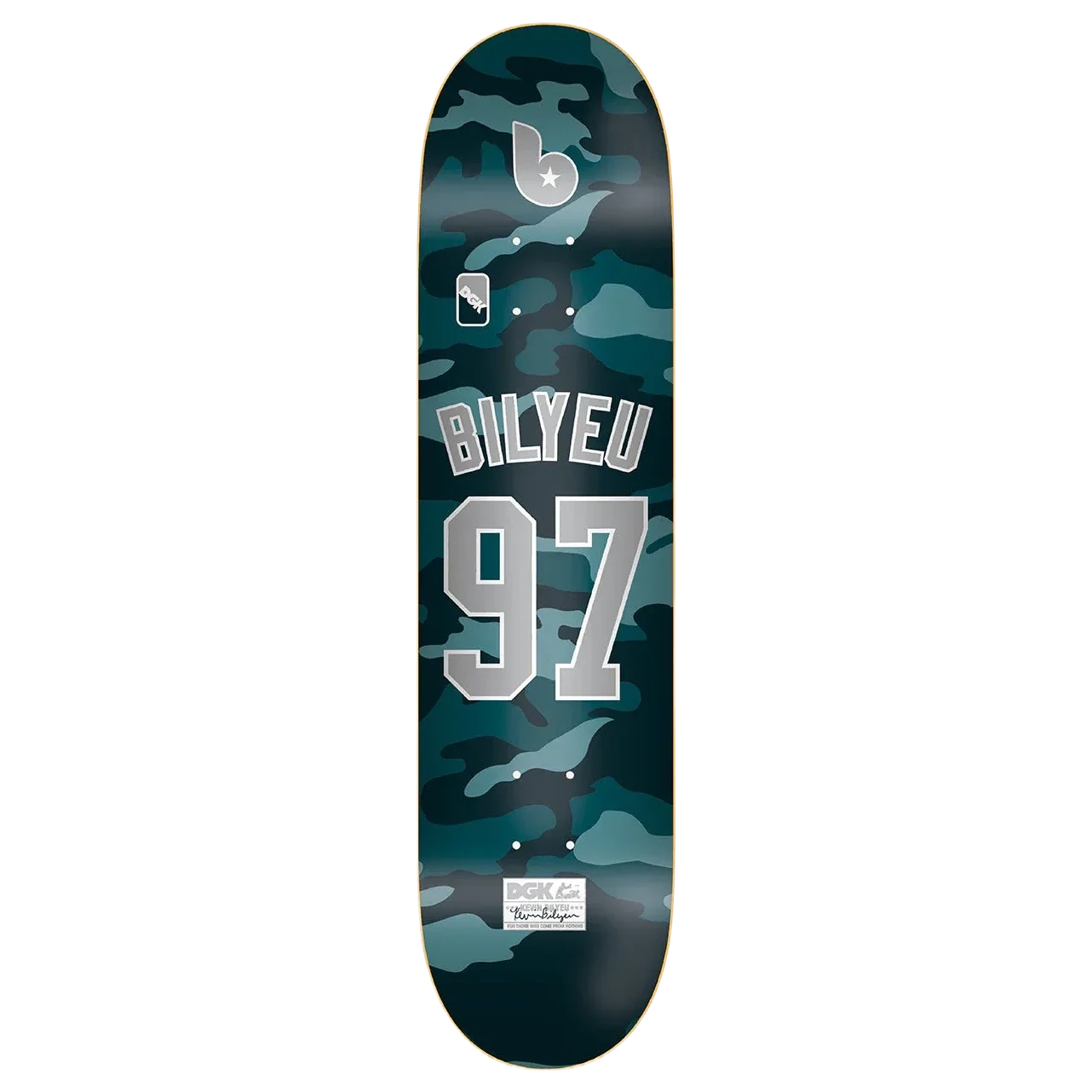 DGK Bilyeu Major League 3 Deck 7.75 decks DGK 