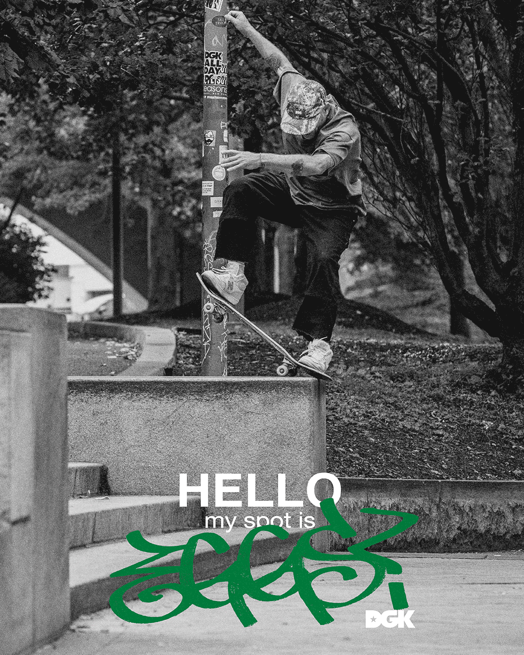 DGK My Spot is Eggs Deck 8.25 decks DGK 