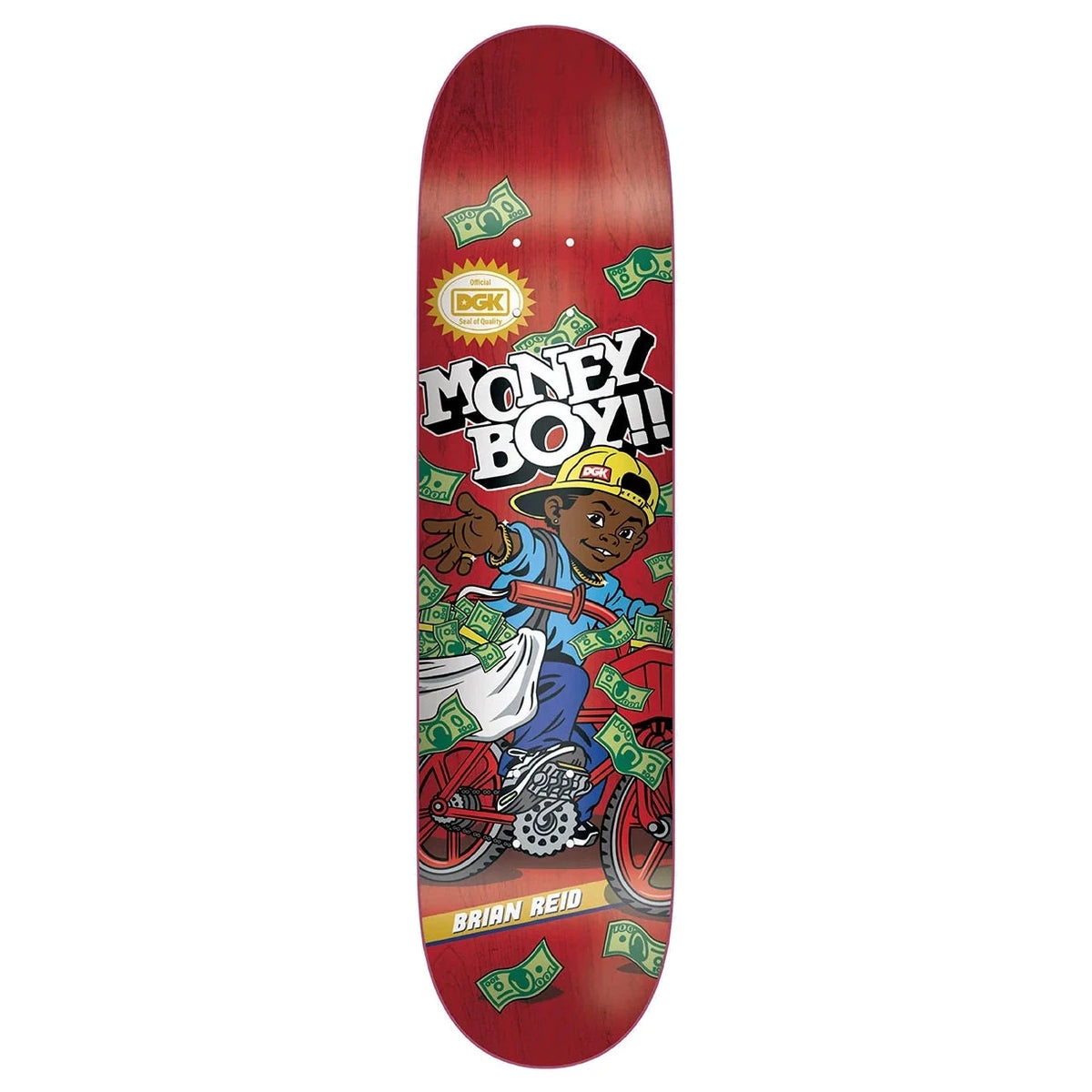 DGK Paper Chaser Reid Deck 8.1 decks DGK 