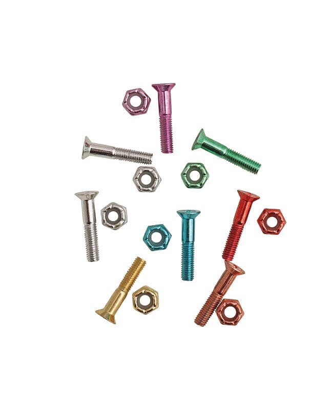 DGK Spittaz Philips Bolts Colored 1 Inch hardware DGK 