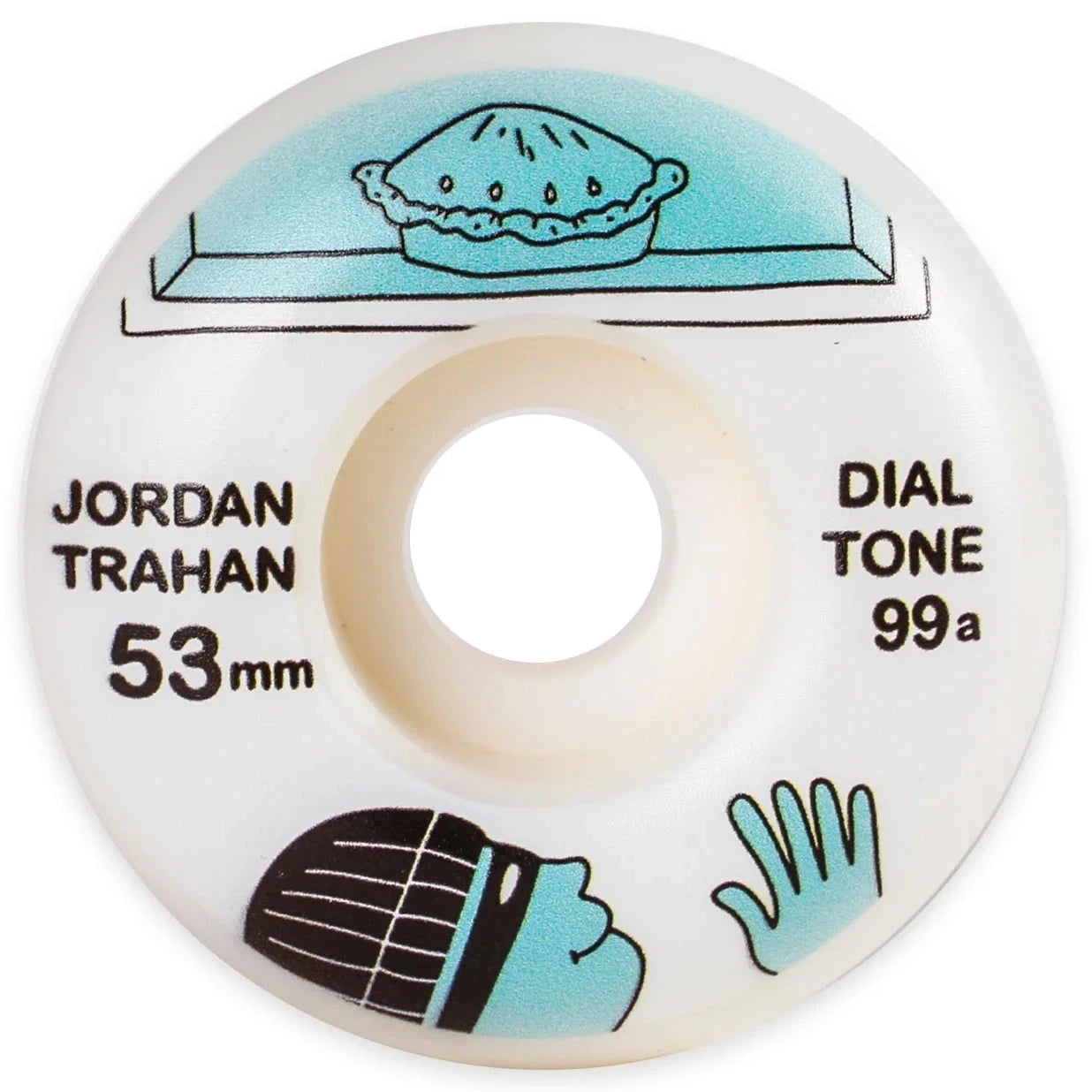 Dial Tone Trahan Pie Thief Wheels 99A 53MM wheels Dial Tone 