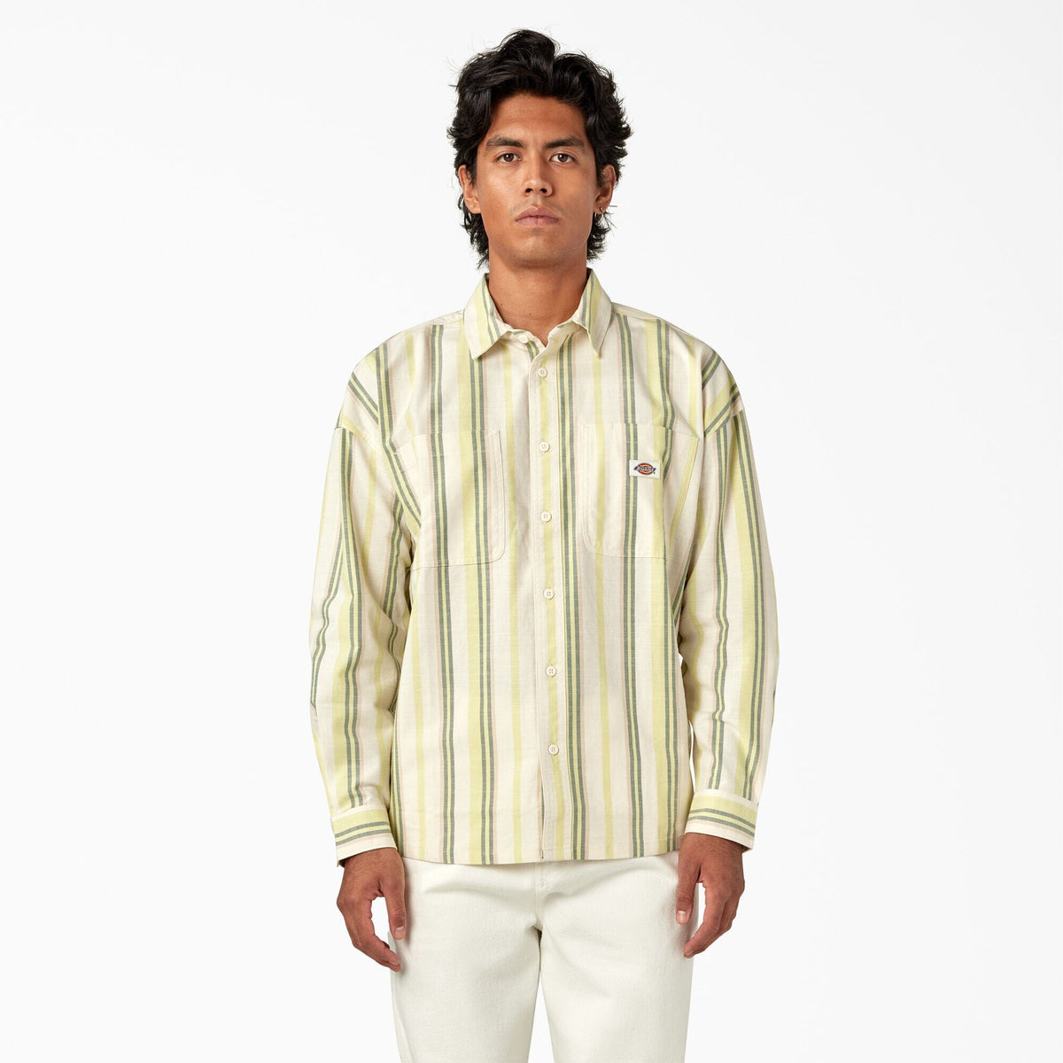 Dickies Glade Spring L/S Shirt Yarn Dyed Cloud shirts Dickies 