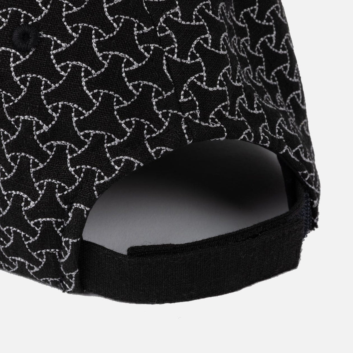 Dime Allover Stitch D Worker Cap Black hats Dime 