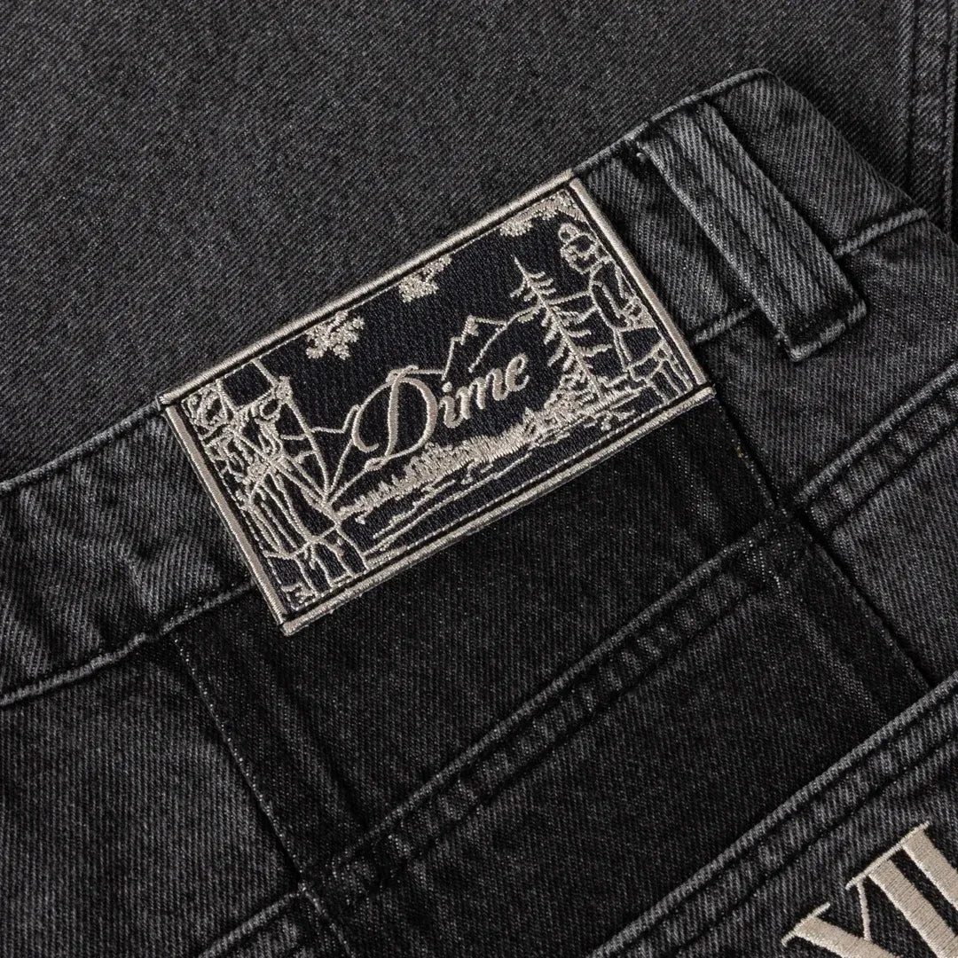 Dime Baggy Denim Pants Knowmatic Black Pants Dime 