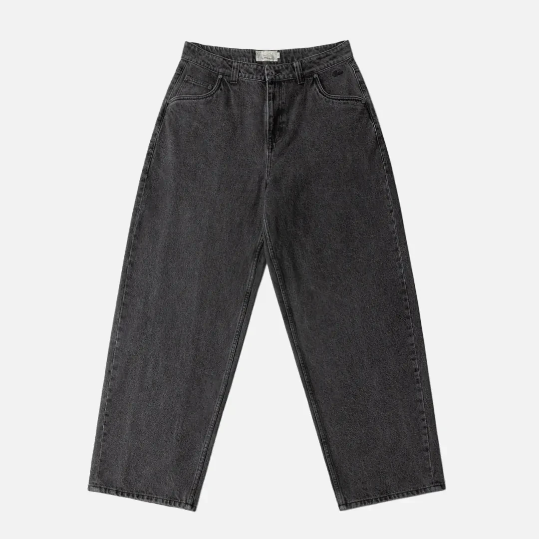 Dime Baggy Denim Pants Knowmatic Black Pants Dime 