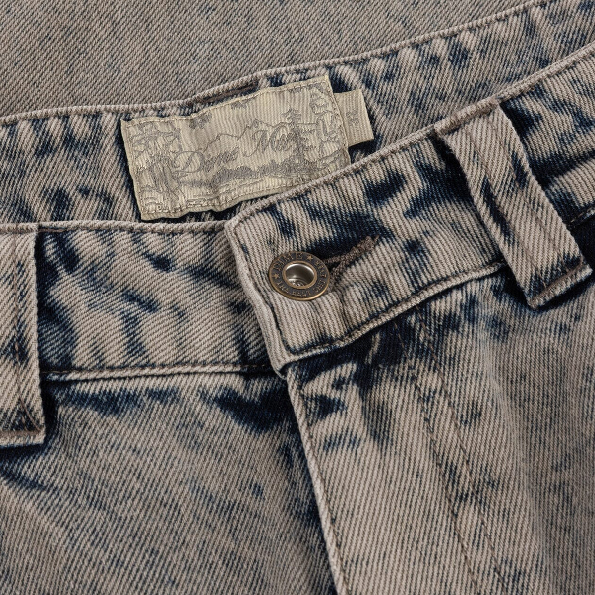 Dime Baggy Denim Pants Taupe pants Dime 
