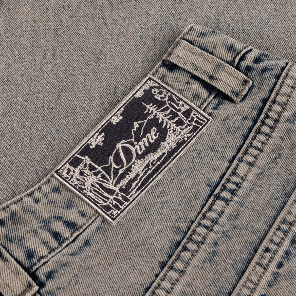 Dime Baggy Denim Pants Taupe pants Dime 