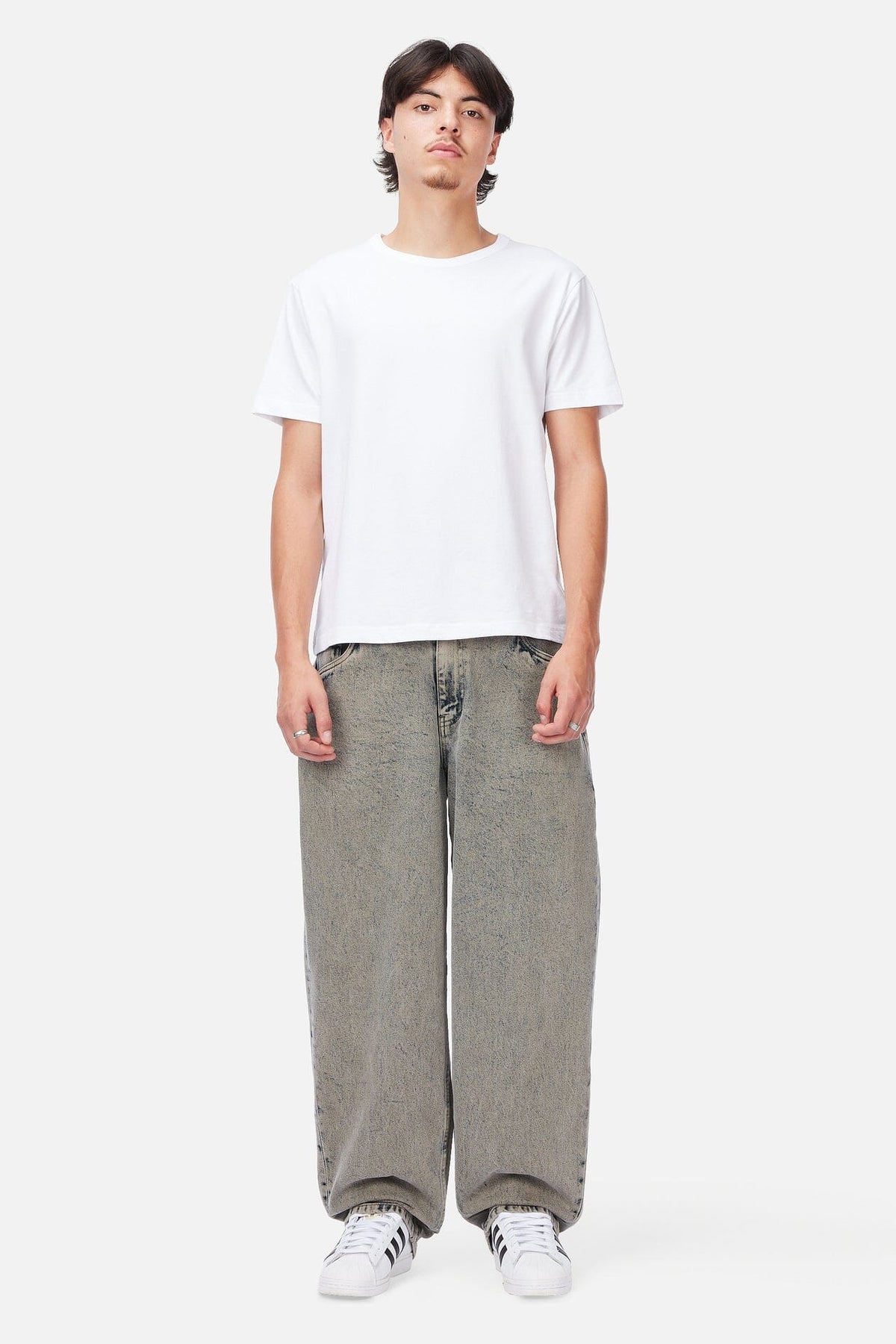 Dime Baggy Denim Pants Taupe pants Dime 