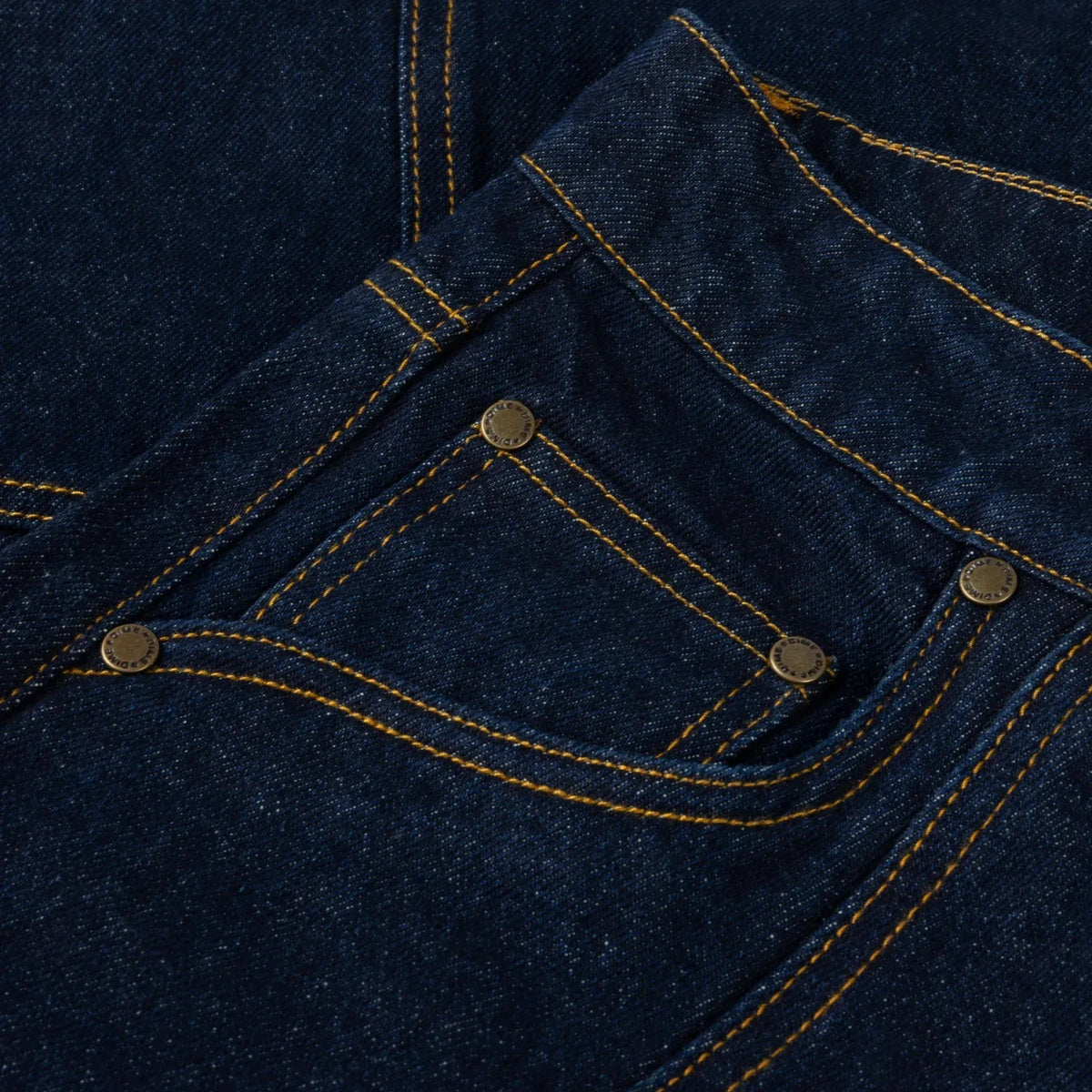 Dime Classic Baggy Denim Pants Indigo Paneled Pants Dime 