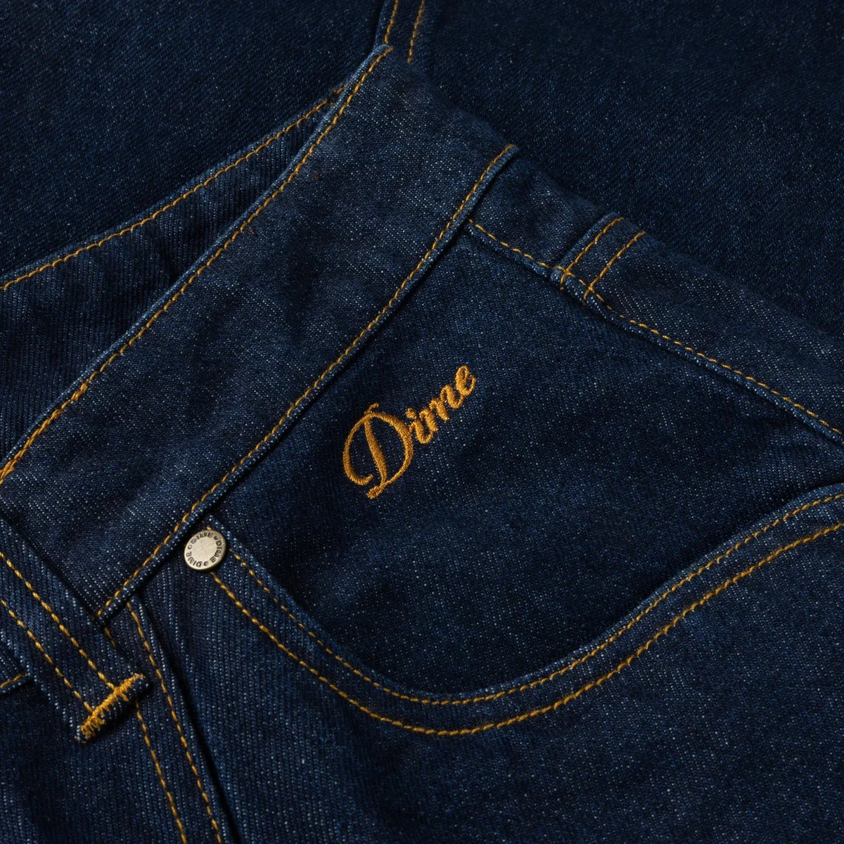 Dime Classic Baggy Denim Pants Indigo Paneled Pants Dime 