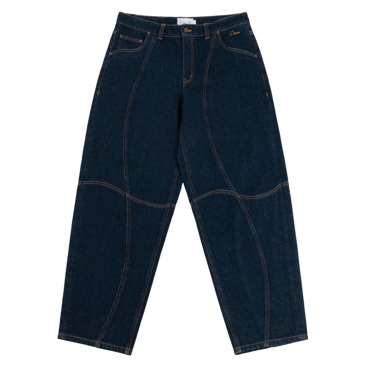Dime Classic Baggy Denim Pants Indigo Paneled Pants Dime 
