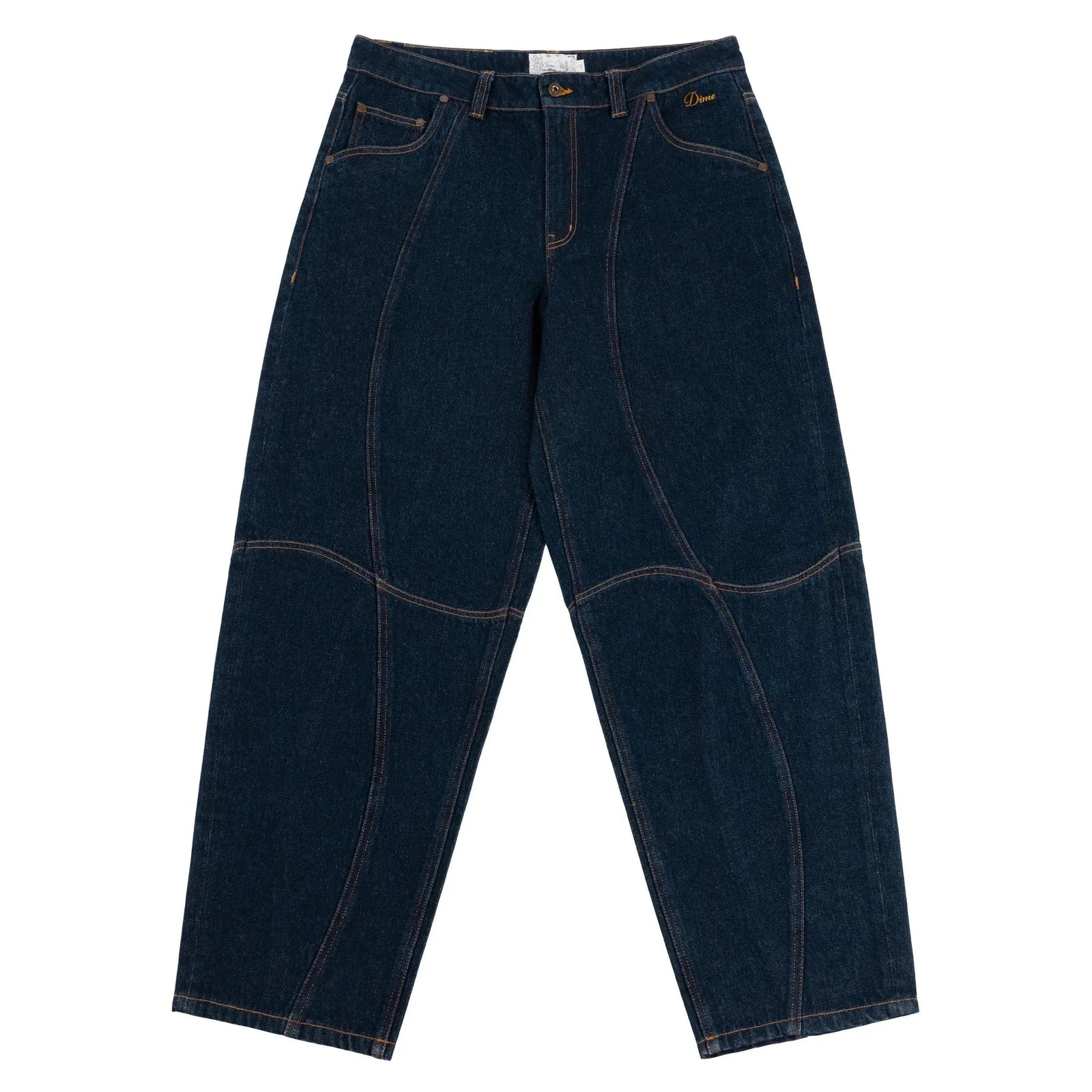Dime Classic Baggy Denim Pants Indigo Paneled Pants Dime 