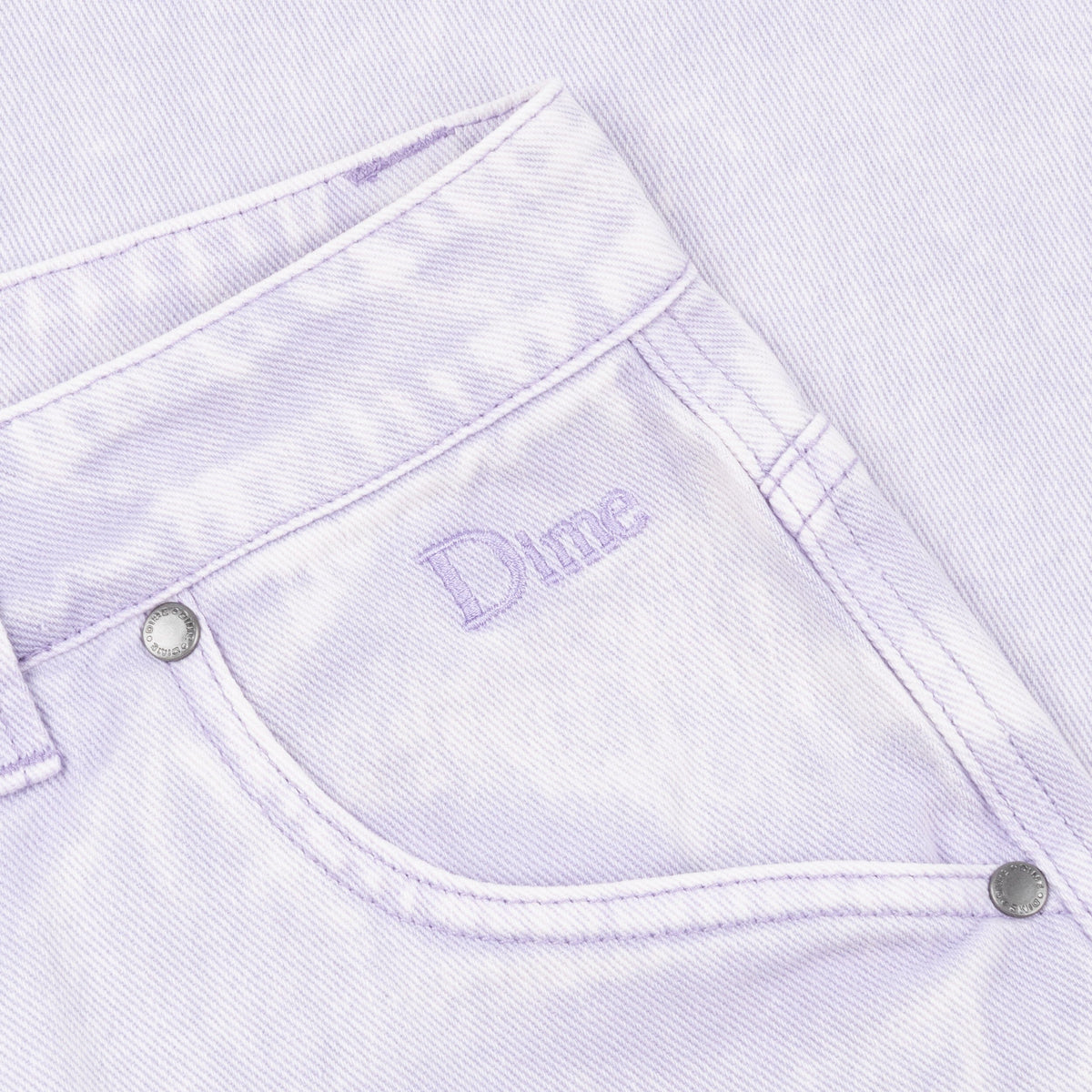 Dime Classic Baggy Denim Pants Stone Lilac pants Dime 