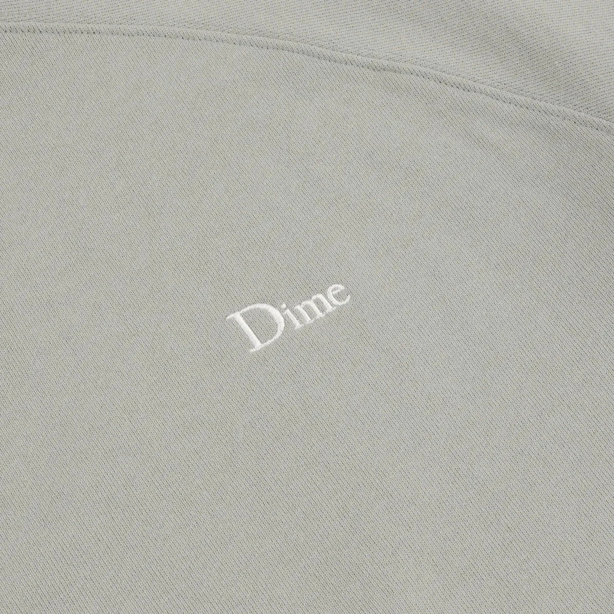 Dime Classic Small Logo Zip Hoodie Iron hoodies Dime 