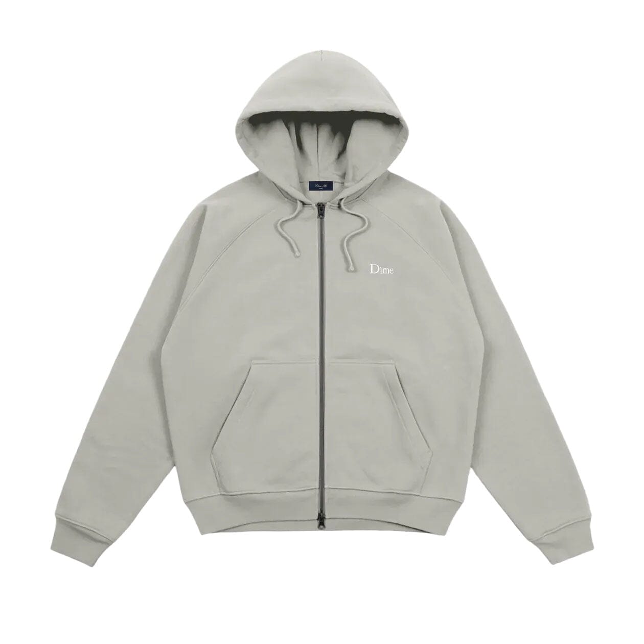Dime Classic Small Logo Zip Hoodie Iron hoodies Dime M 