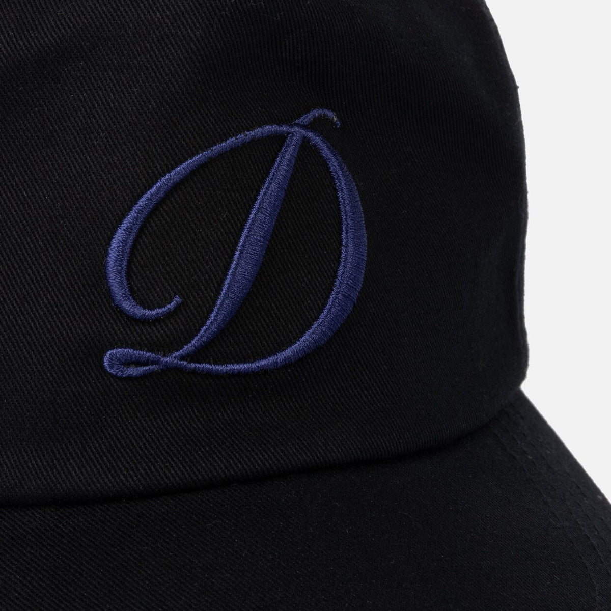 Dime Cursive D Worker Cap Black hats Dime 