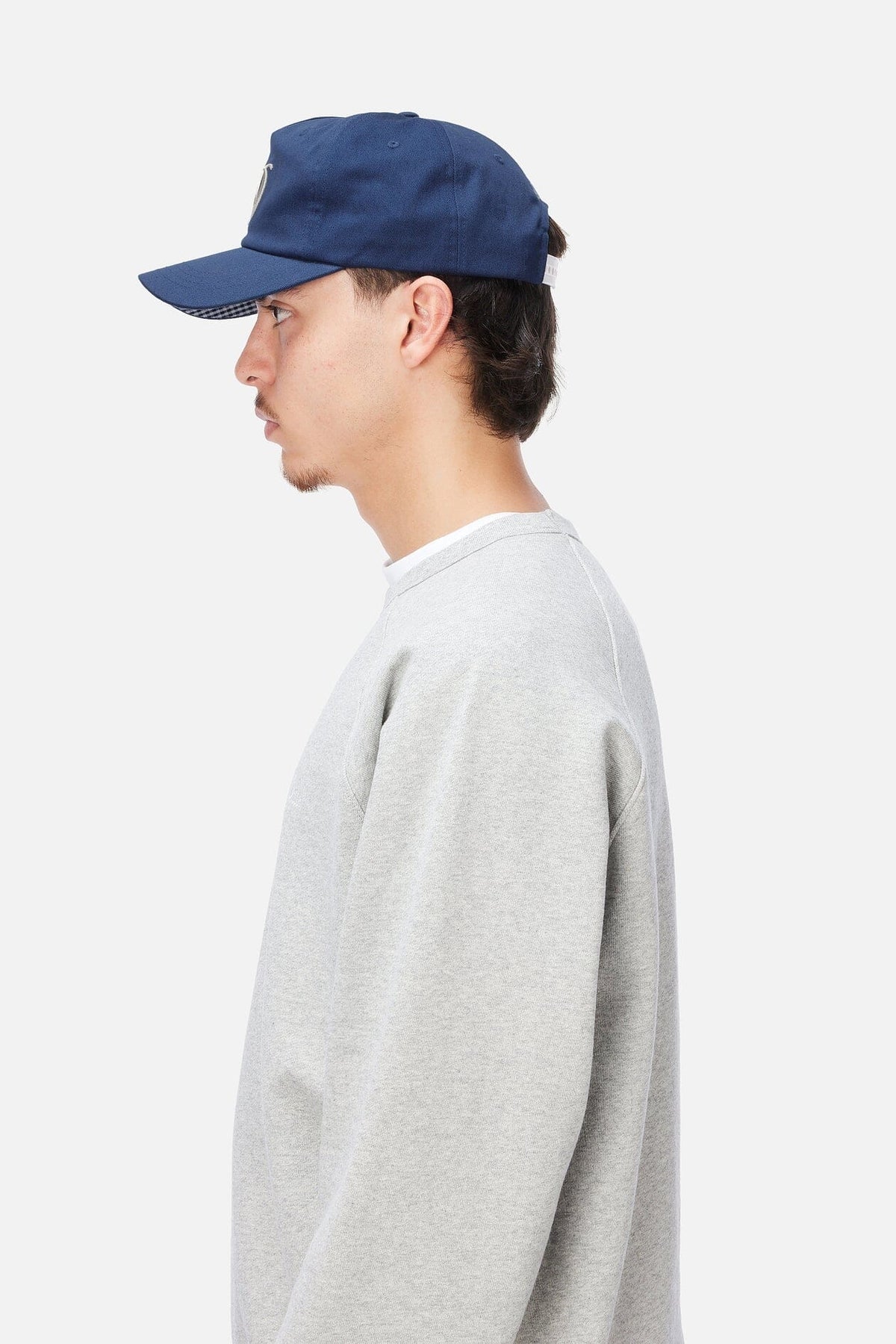 Dime Cursive D Worker Cap Marine Blue hats Dime 