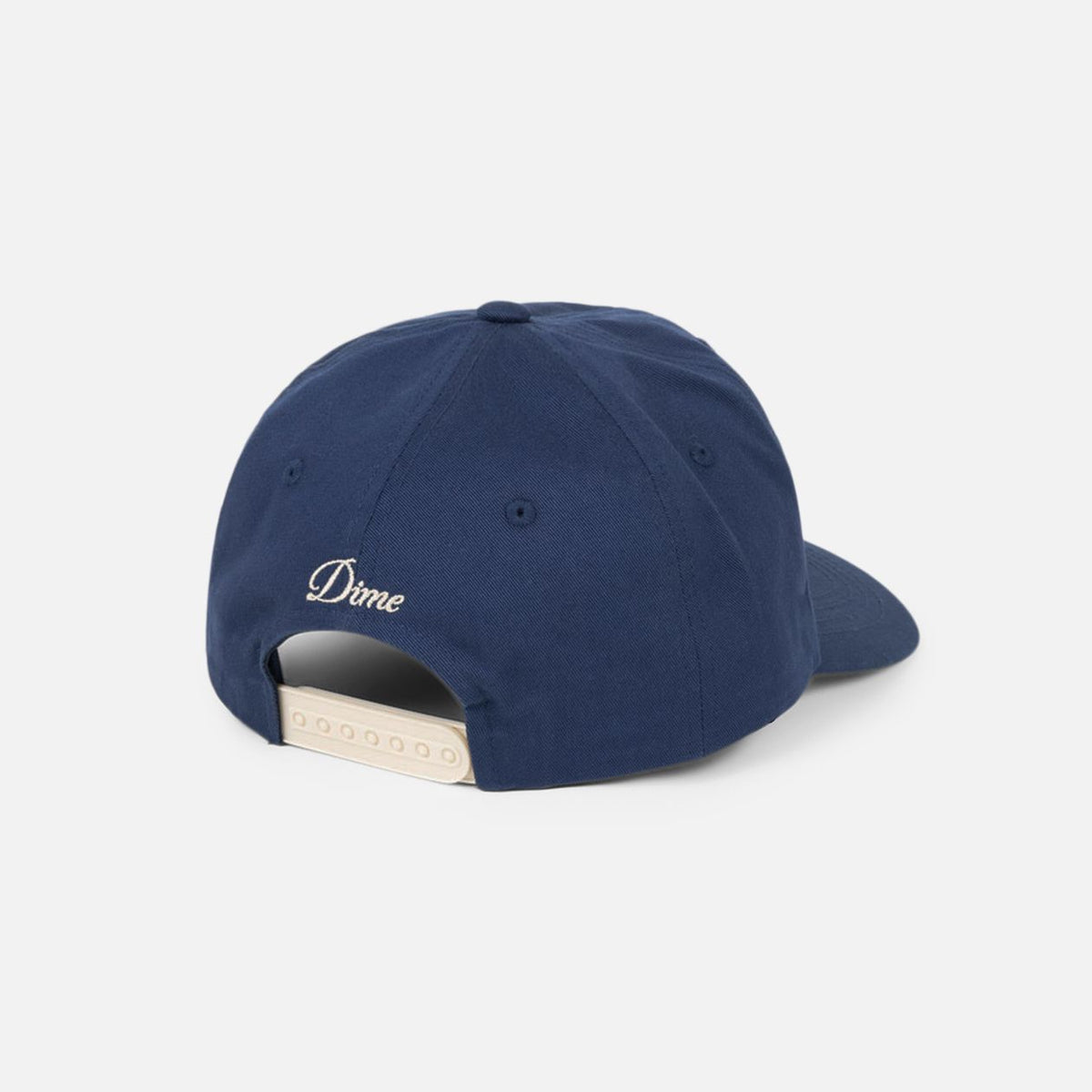 Dime Cursive D Worker Cap Marine Blue hats Dime 