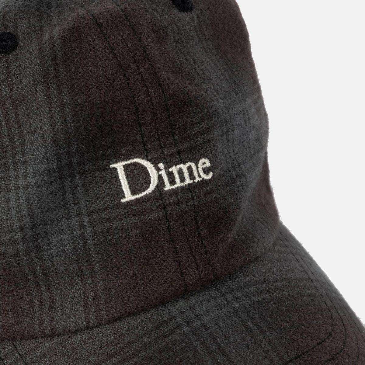 Dime Flannel Low Pro Cap Bordeaux hats Dime 