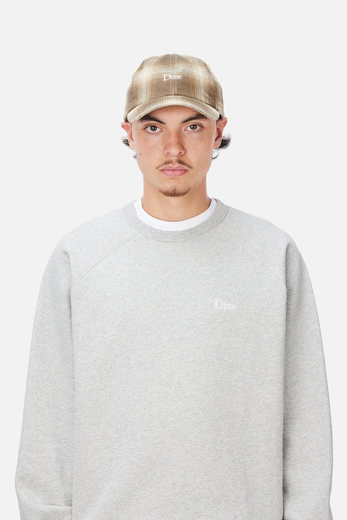 Dime Flannel Low Pro Cap Brown hats Dime 