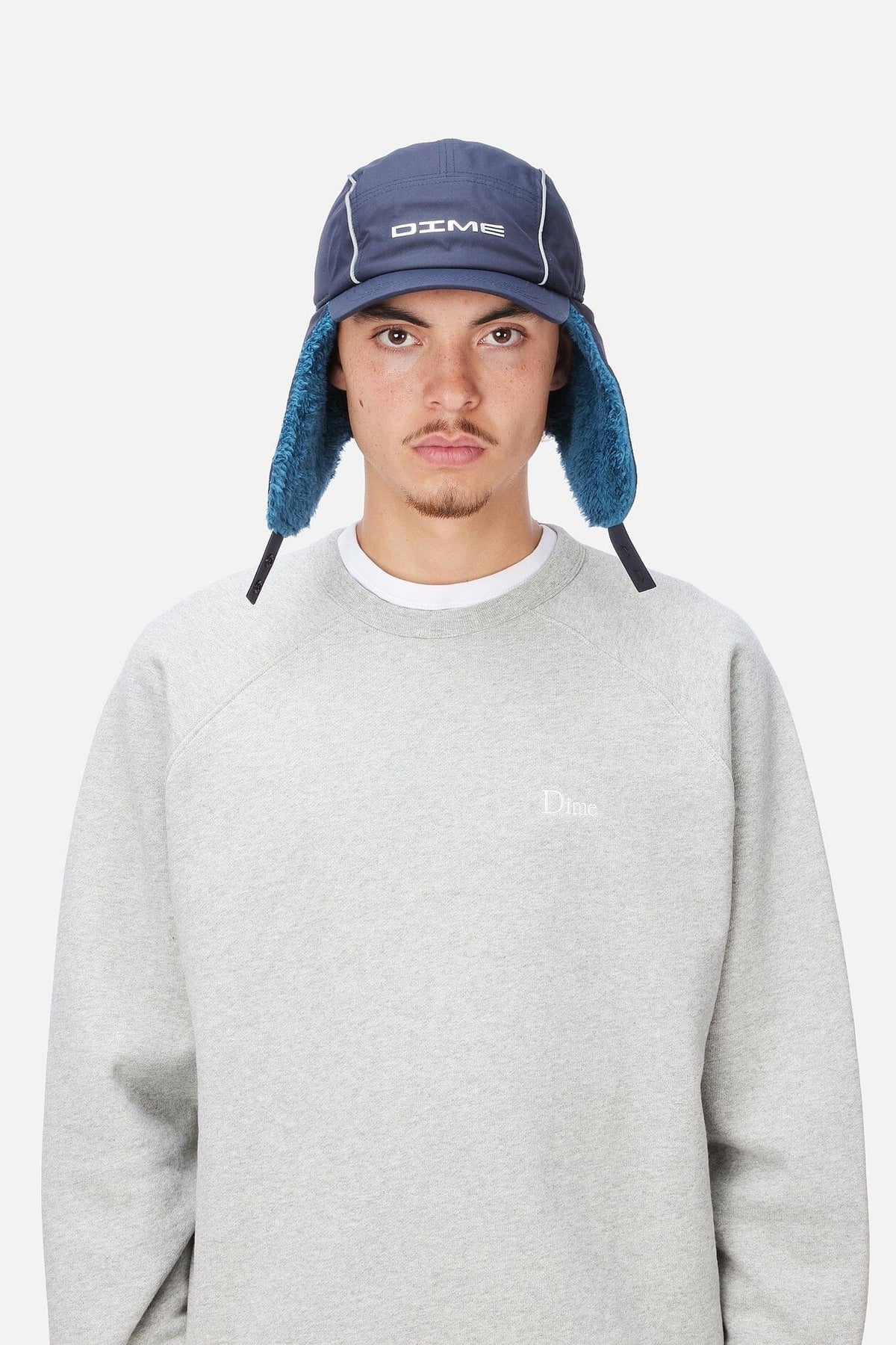 Dime Hunter Earflap Cap Navy hats Dime 