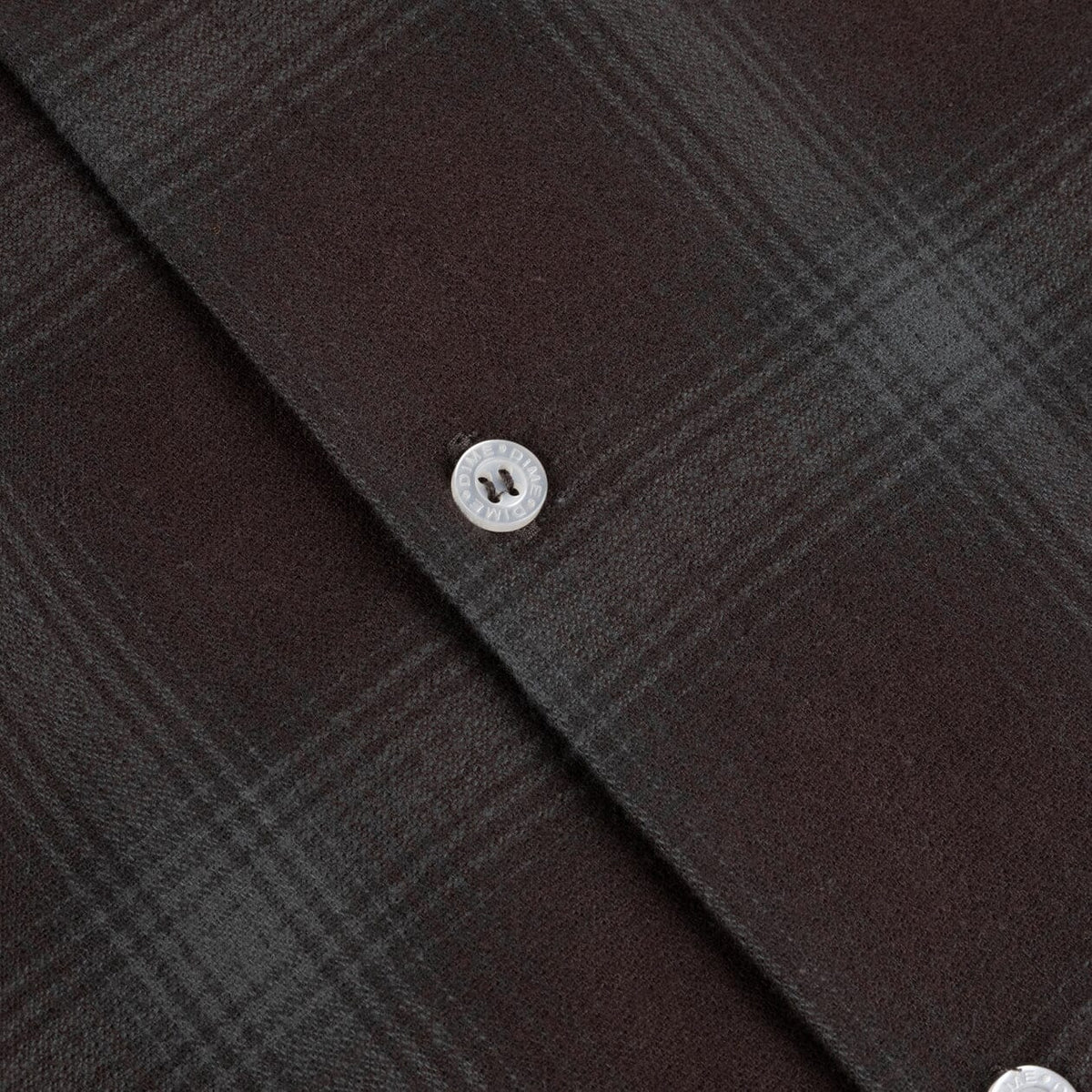 Dime Premium Flannel Shirt Bordeaux shirts Dime 