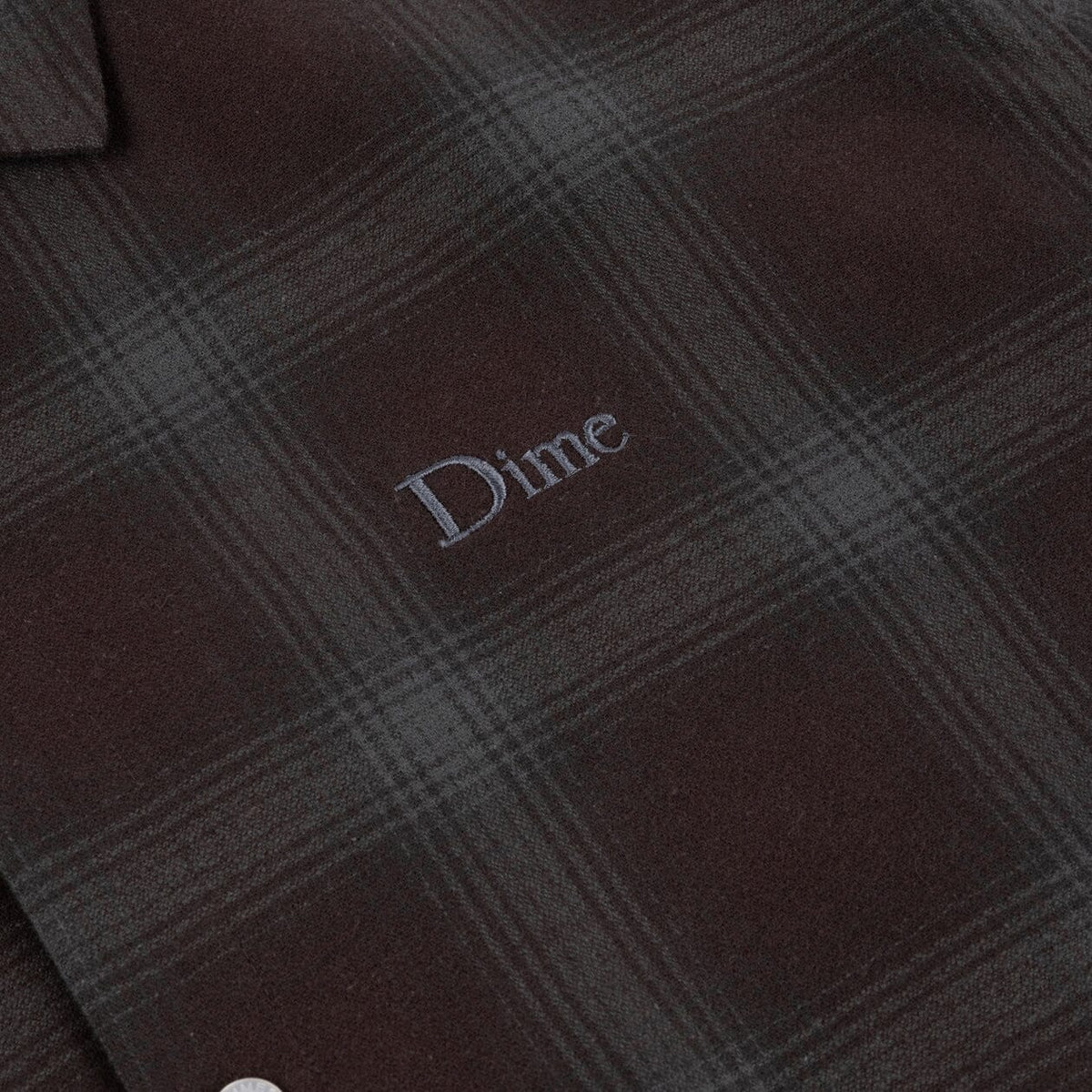 Dime Premium Flannel Shirt Bordeaux shirts Dime 