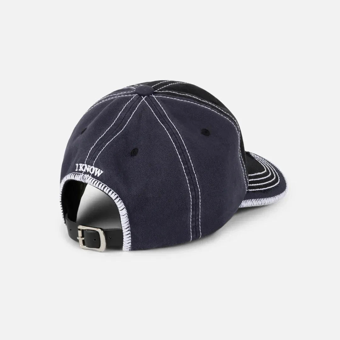 Dime Wavy D Low Pro Cap Black hats Dime 