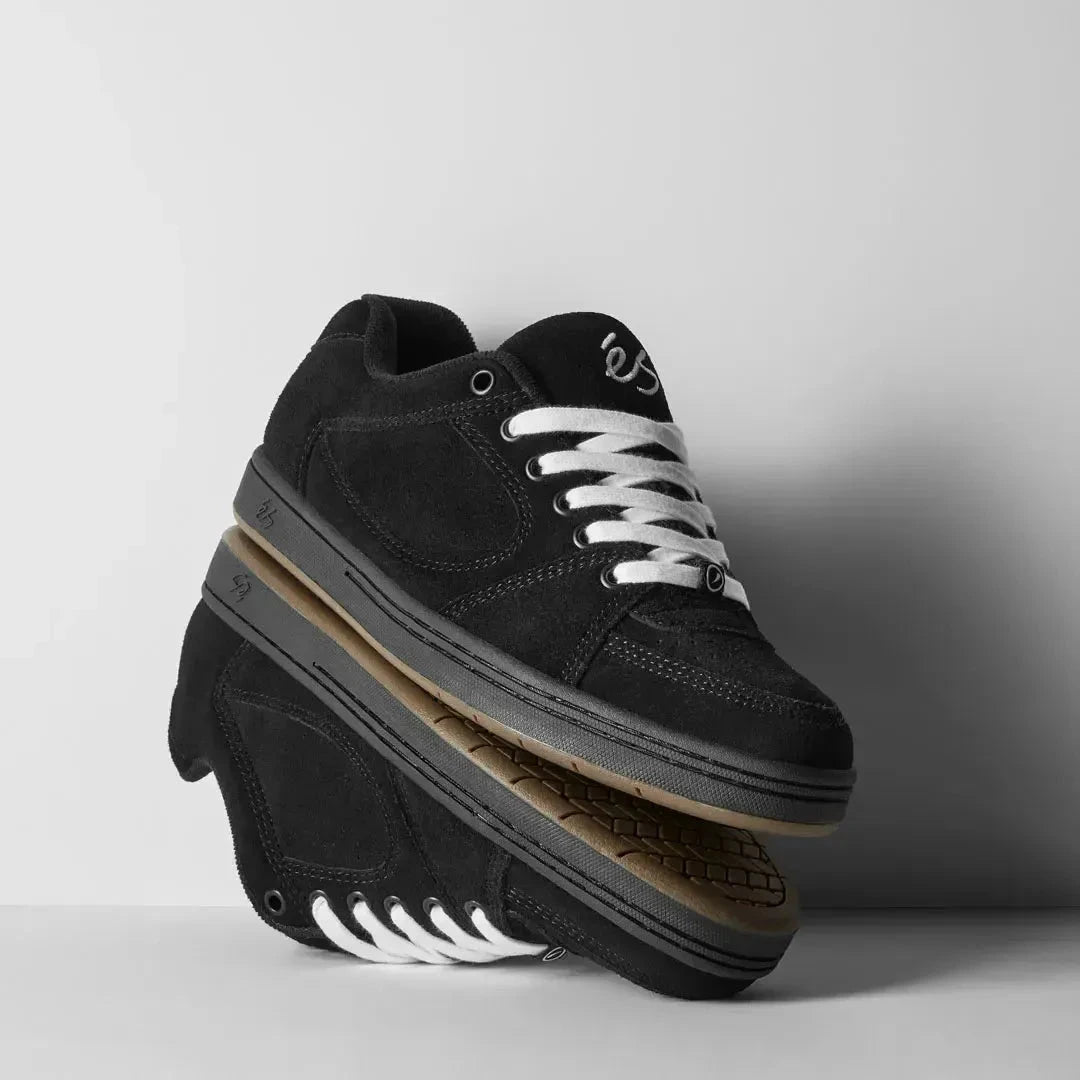Es Accel Black footwear éS 