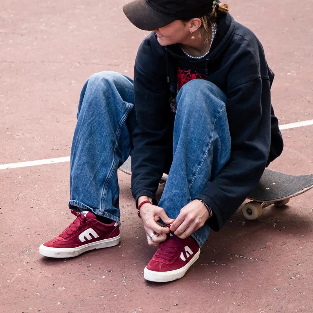 Etnies LoCut Vulc Red/White footwear Etnies 