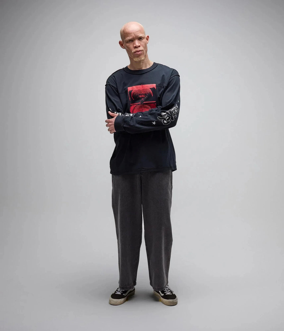 Former Immerse L/S Tee Black Tees Former 