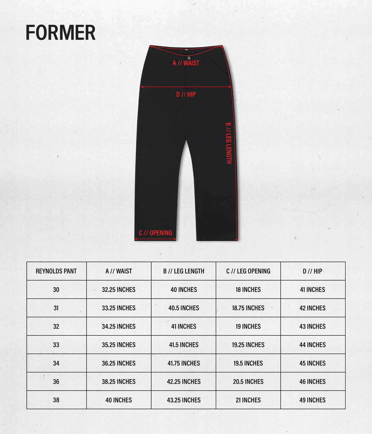 Former Reynolds Denim Pant Washed Black Pants Former 