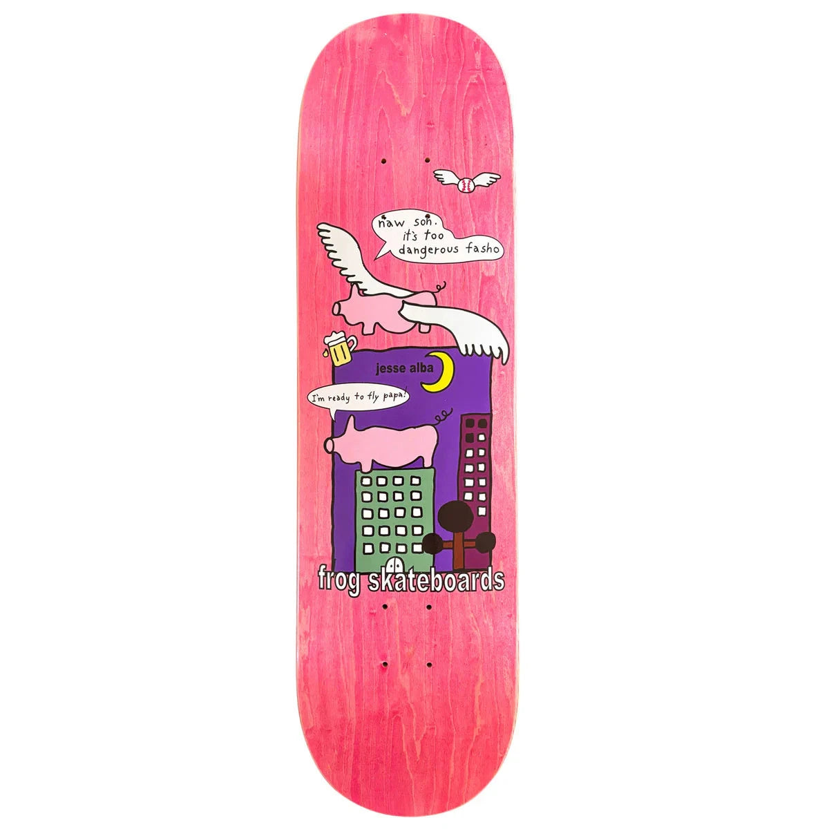 Frog Alba Papa Knows Best Deck 8.38 decks Frog 